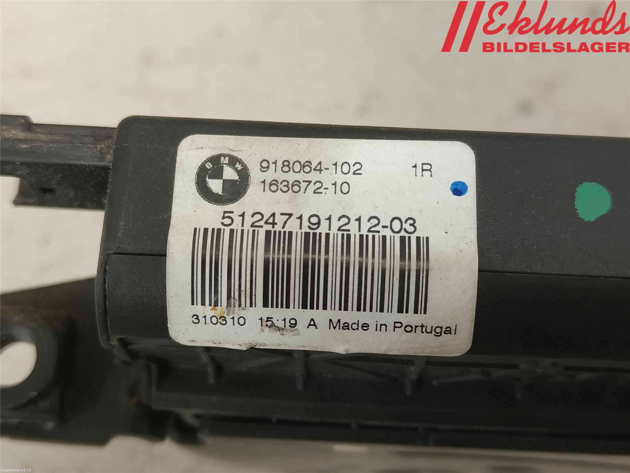 BMW 5 F10/F11/F18 09-17 Låskista Baklucka
