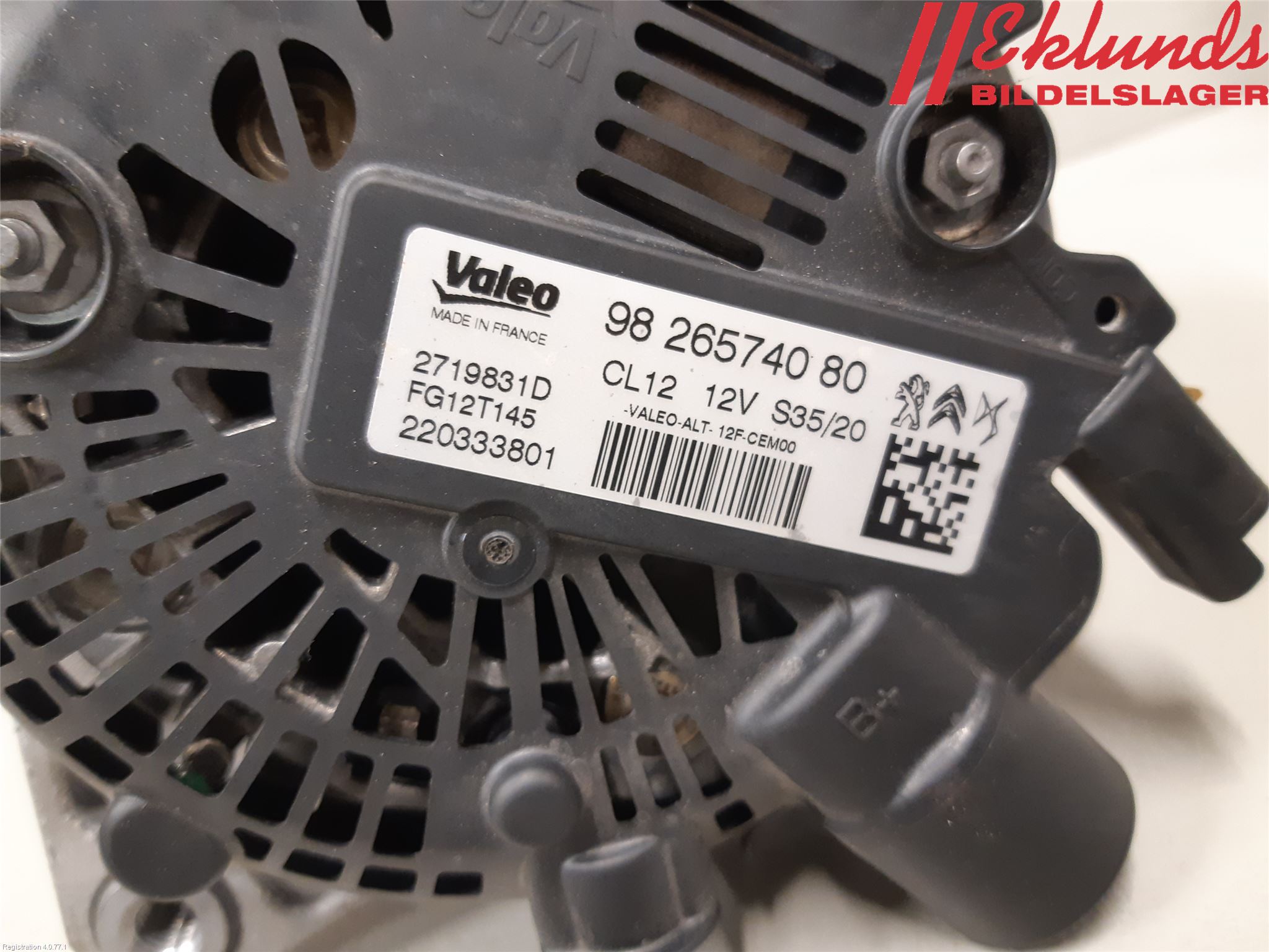 Citroen C3 AIRCROSS 18-23 Generator