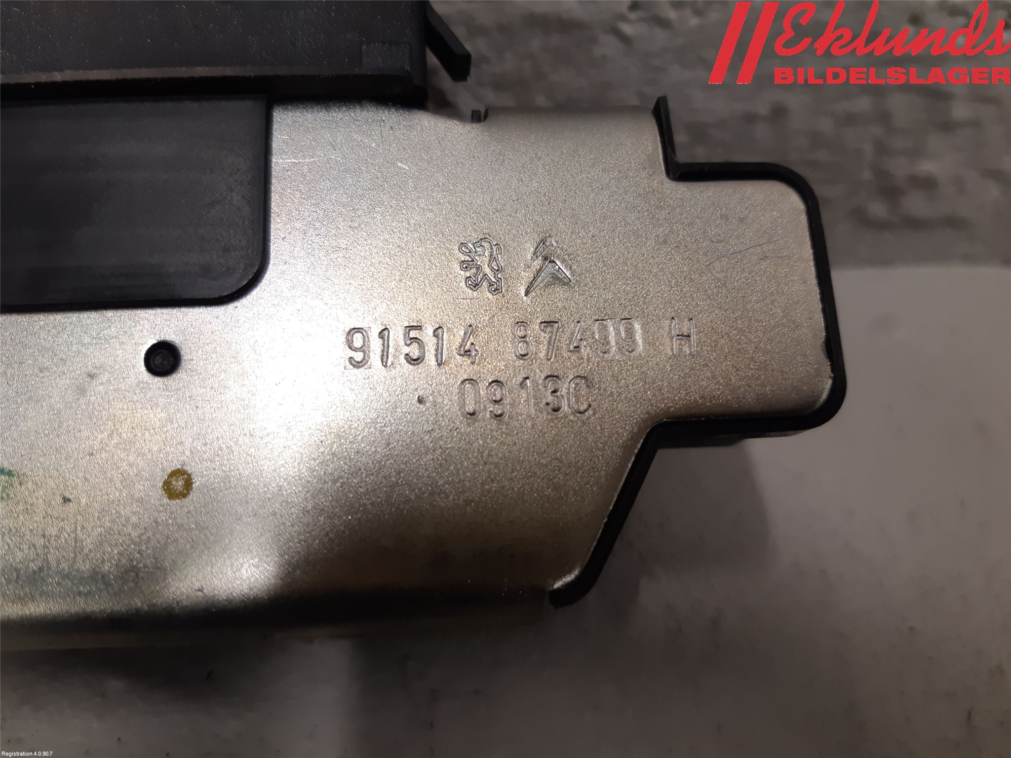 Citroen C3 10-17 Låskista Baklucka