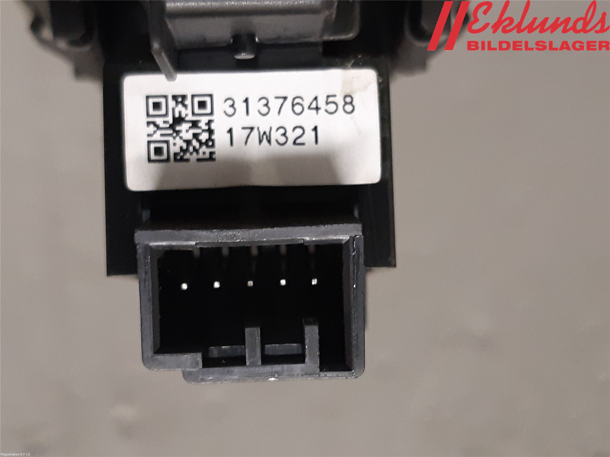 Volvo S90 17->> Strömställare Elhiss