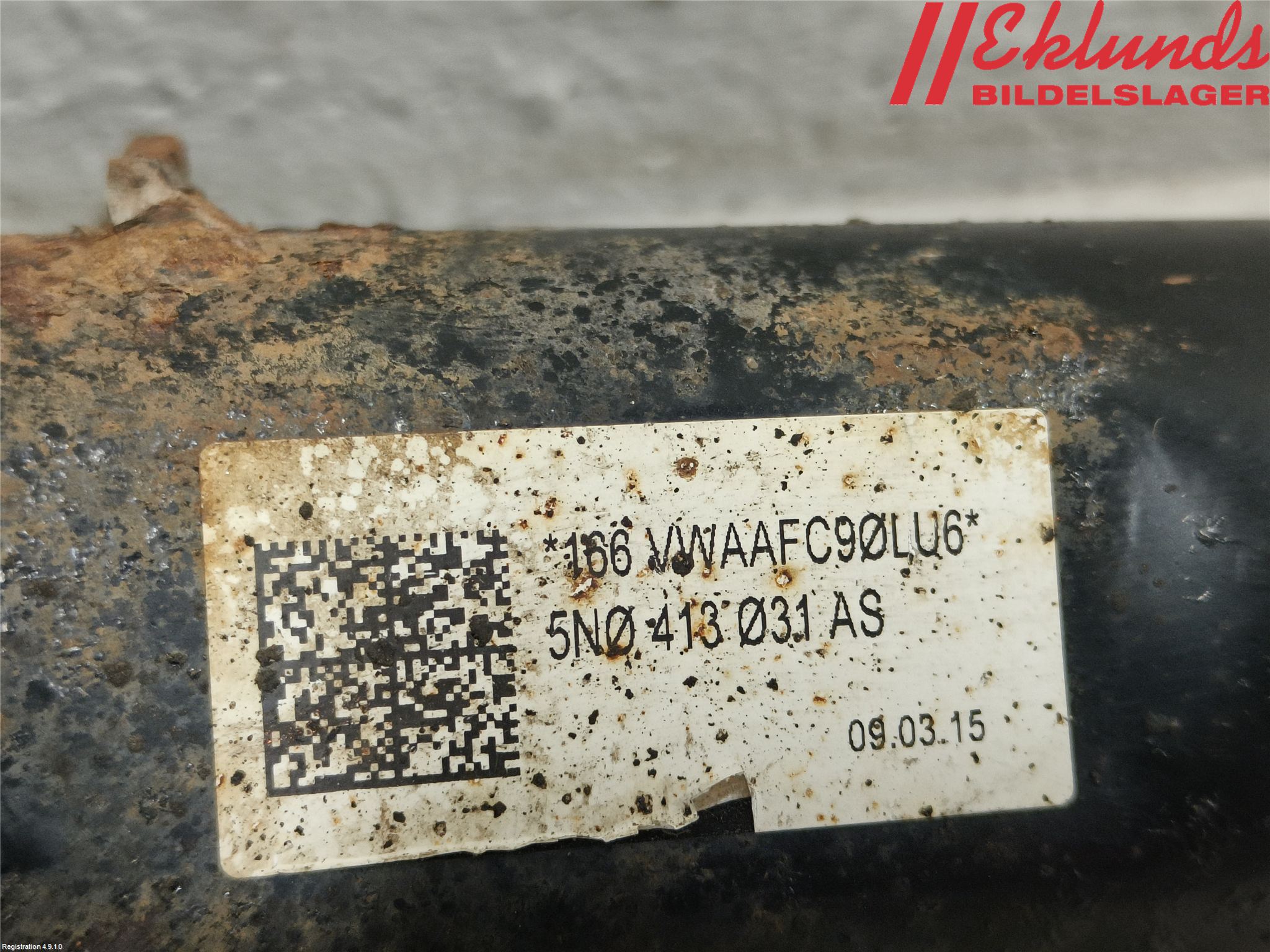 Audi Q3 8U 12-18 Fjäderben Fram Höger