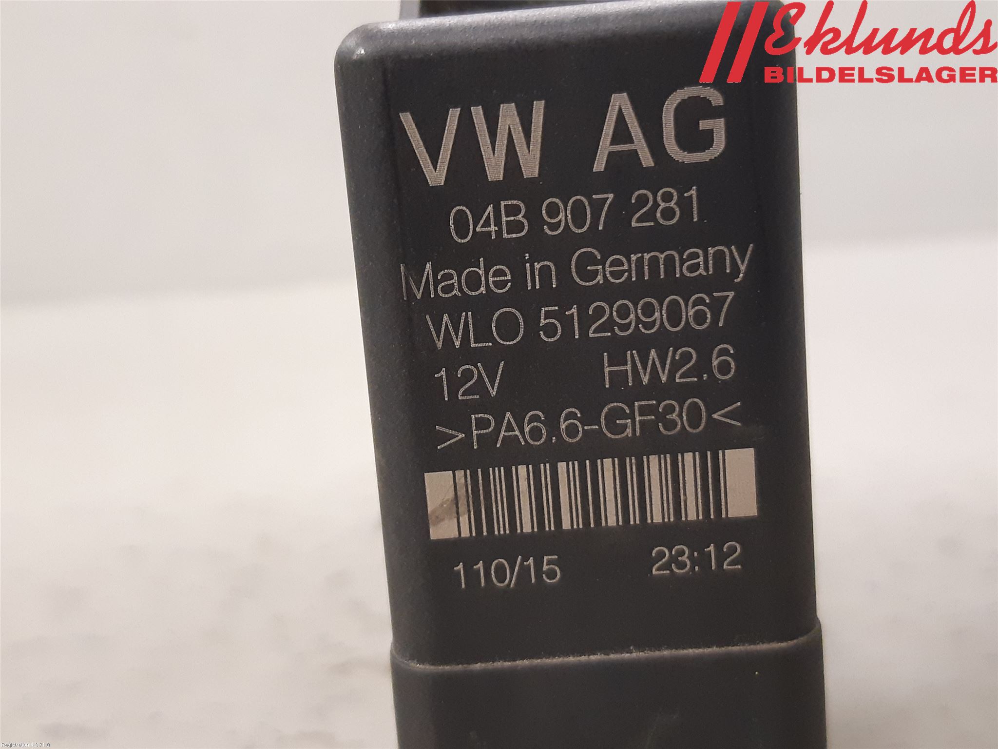 Skoda FABIA 15-21 Relä Glödning Diesel