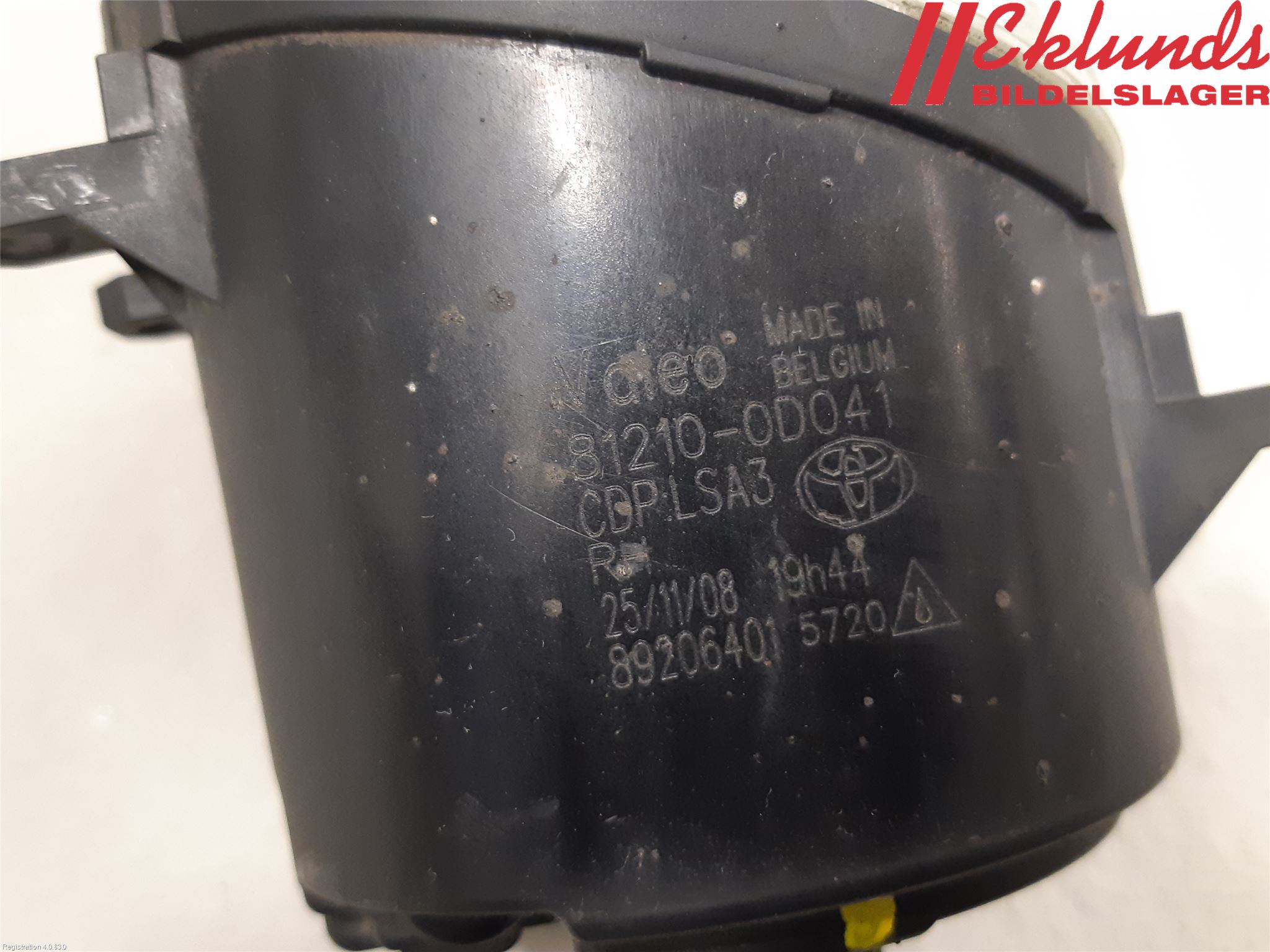Toyota AVENSIS 09-15 Dimljus-Varselljus Fram