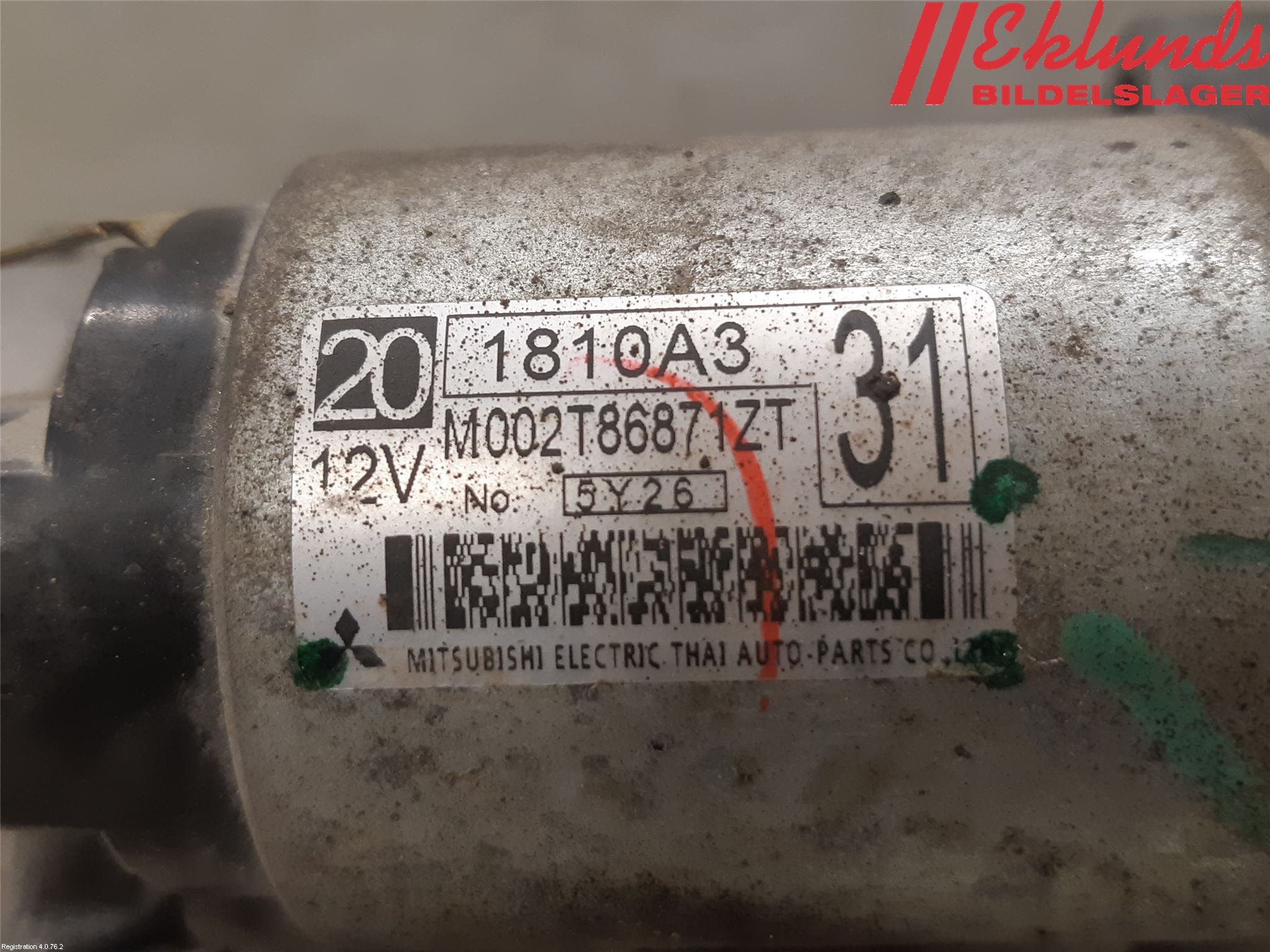 Mitsubishi L200 16-23 Startmotor Diesel