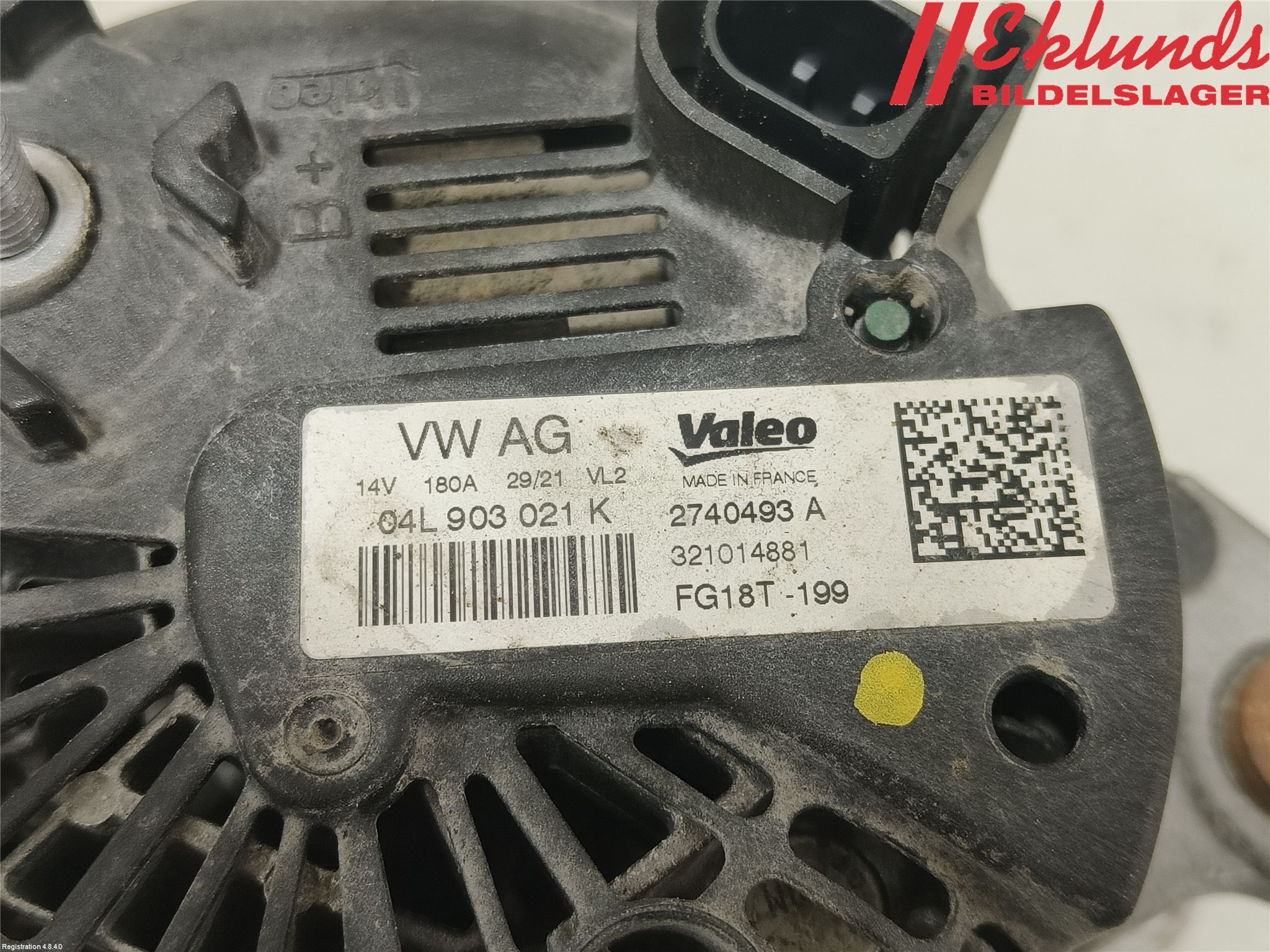 Volkswagen VW T-ROC 18- Generator