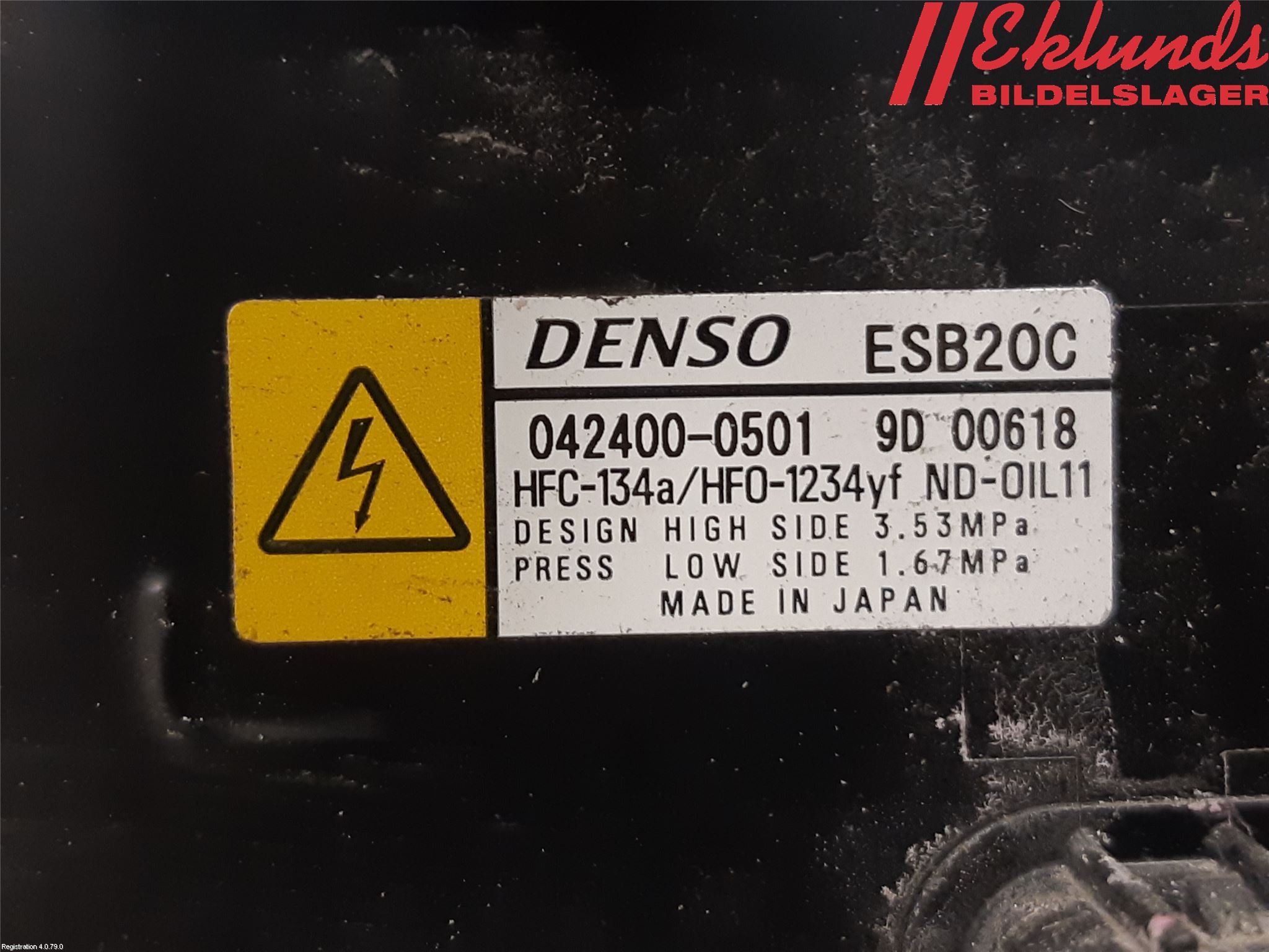 Toyota C-HR 16-23 Ac Kompressor