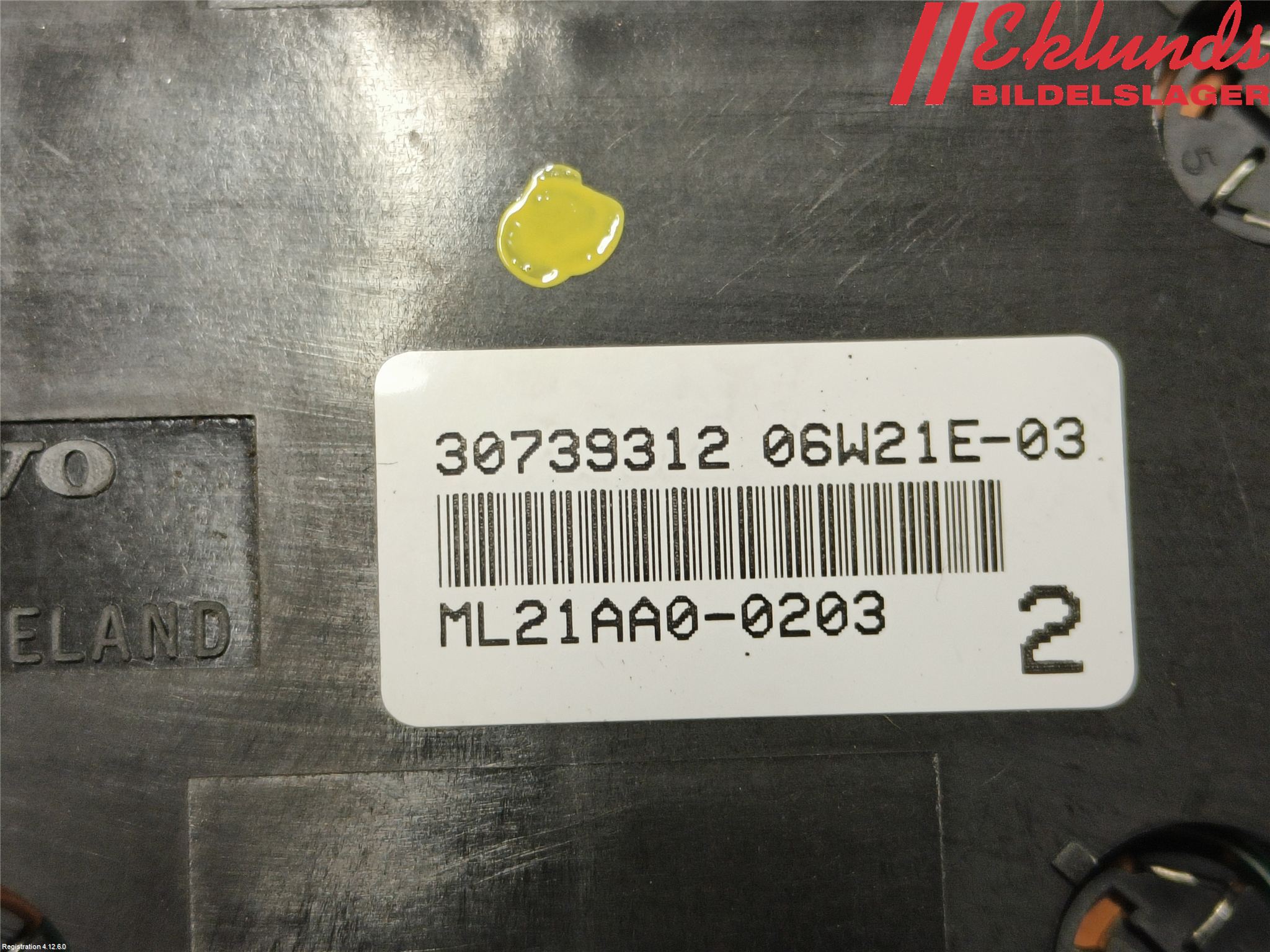 Volvo S60 05-10 Strömställare Ljus