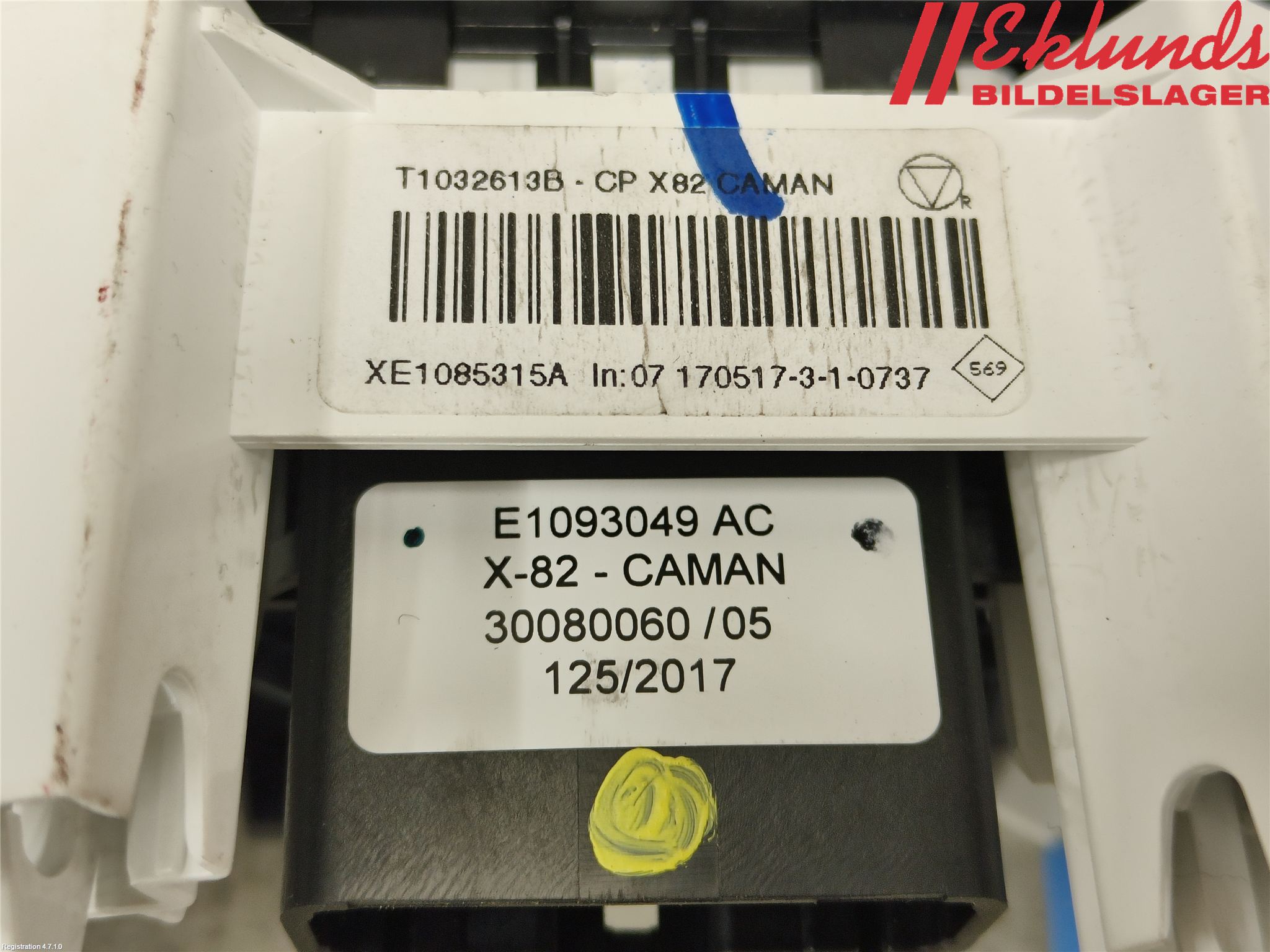 Renault TRAFIC/E-TECH 15- Värmereglage