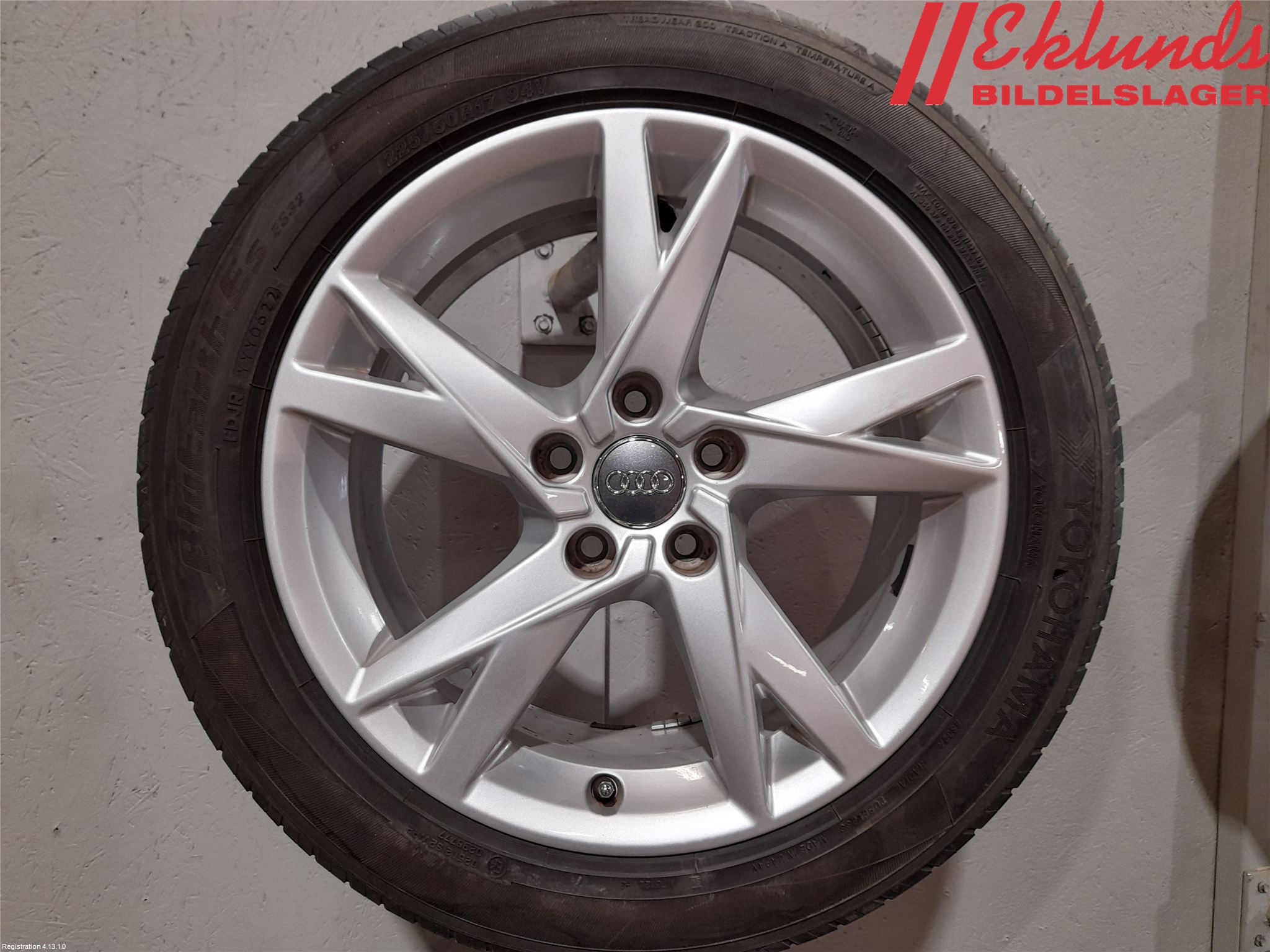 Audi A4/S4 B9 16-19 Sommardäck Alumfälg 4St