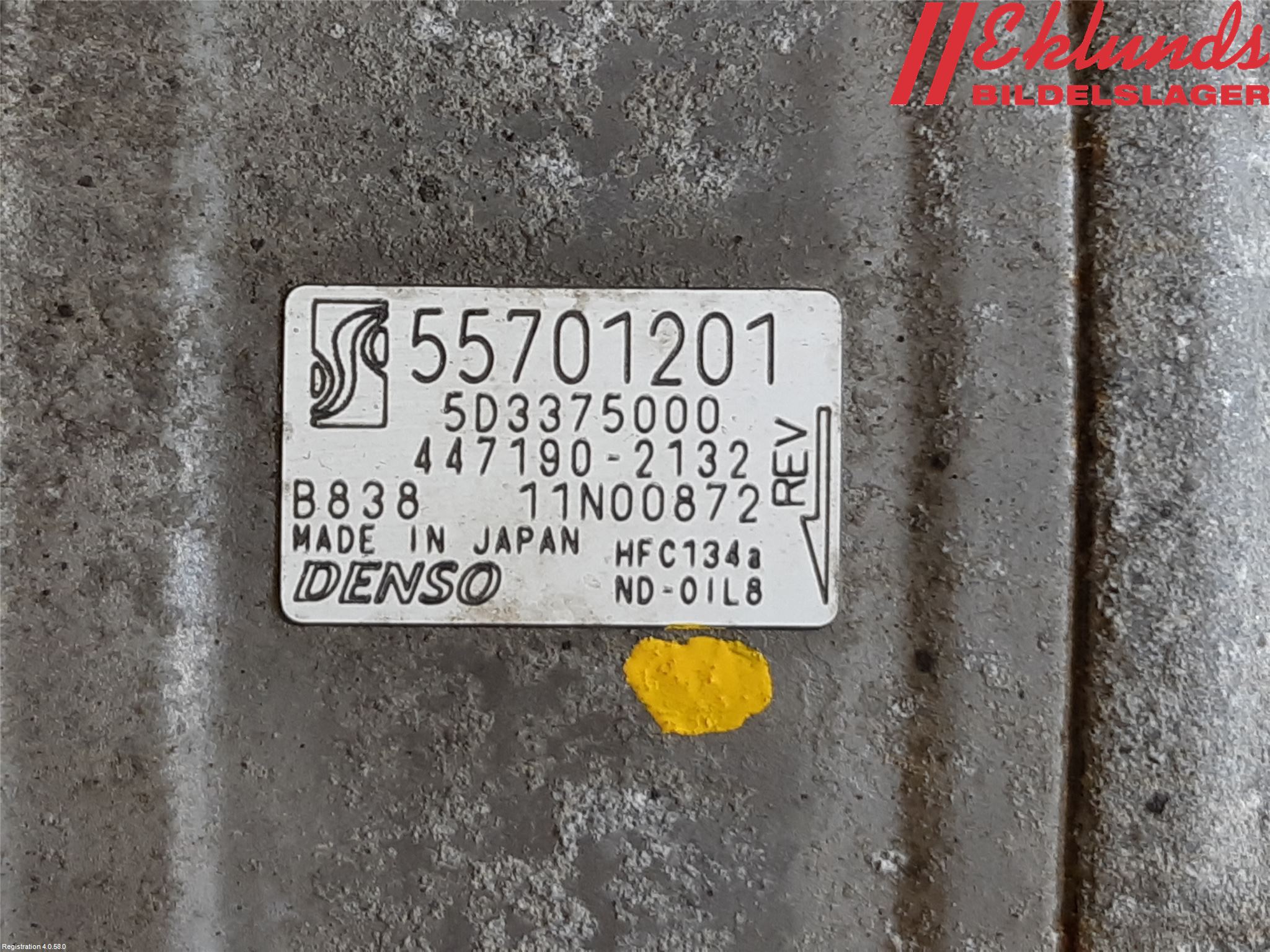 Suzuki SX4 10-13 Ac Kompressor