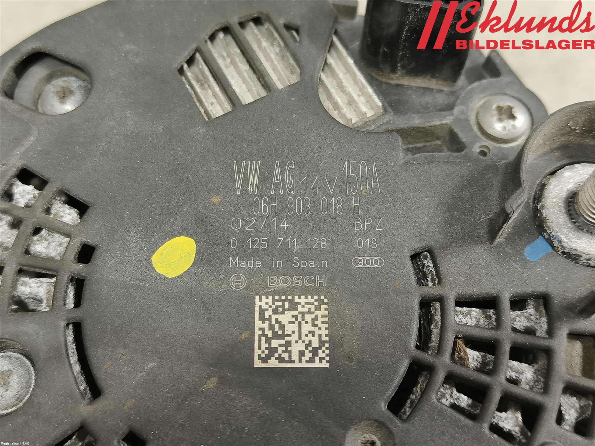 Audi A4 12-15 Generator