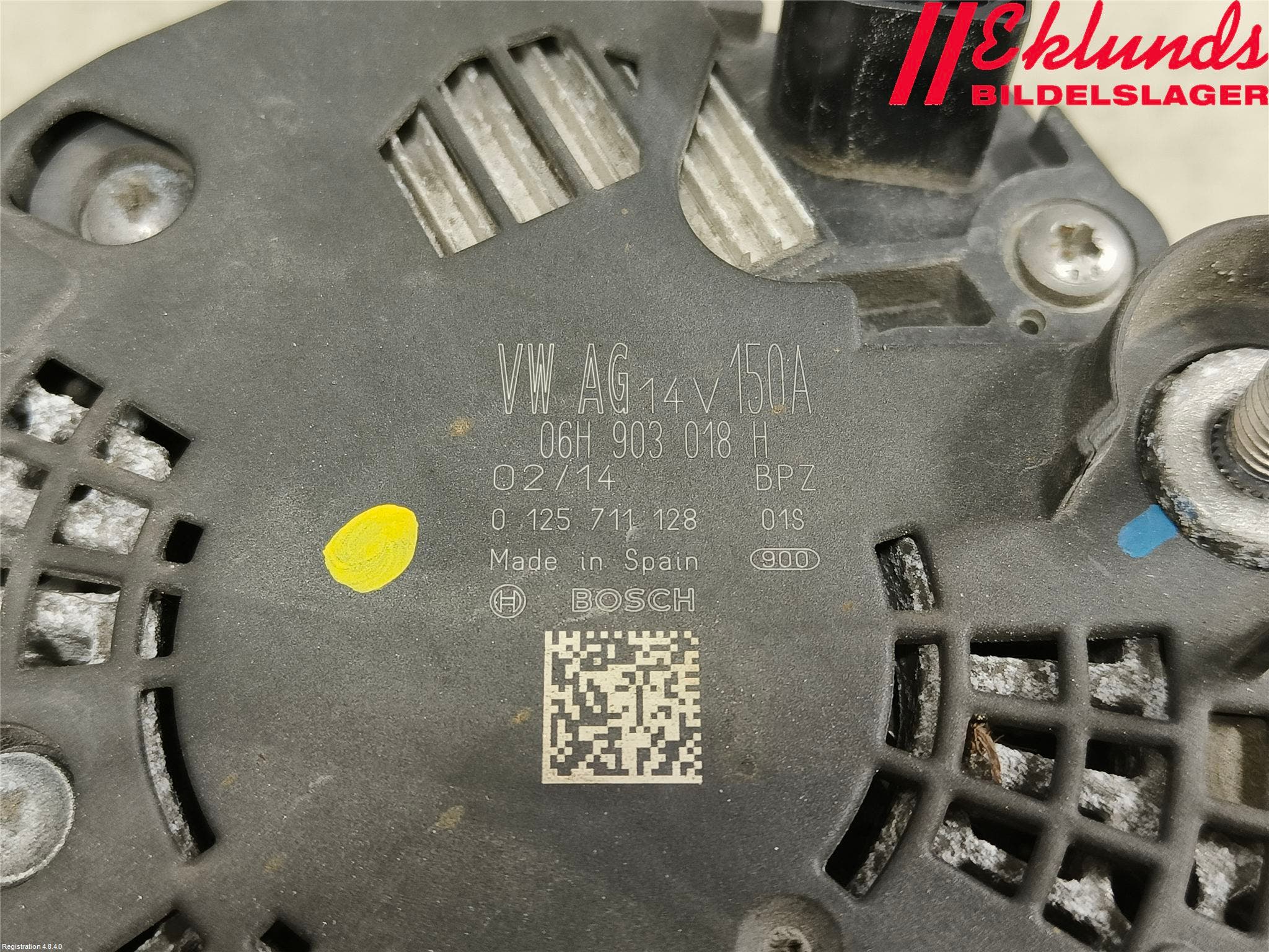 Audi A4 12-15 Generator