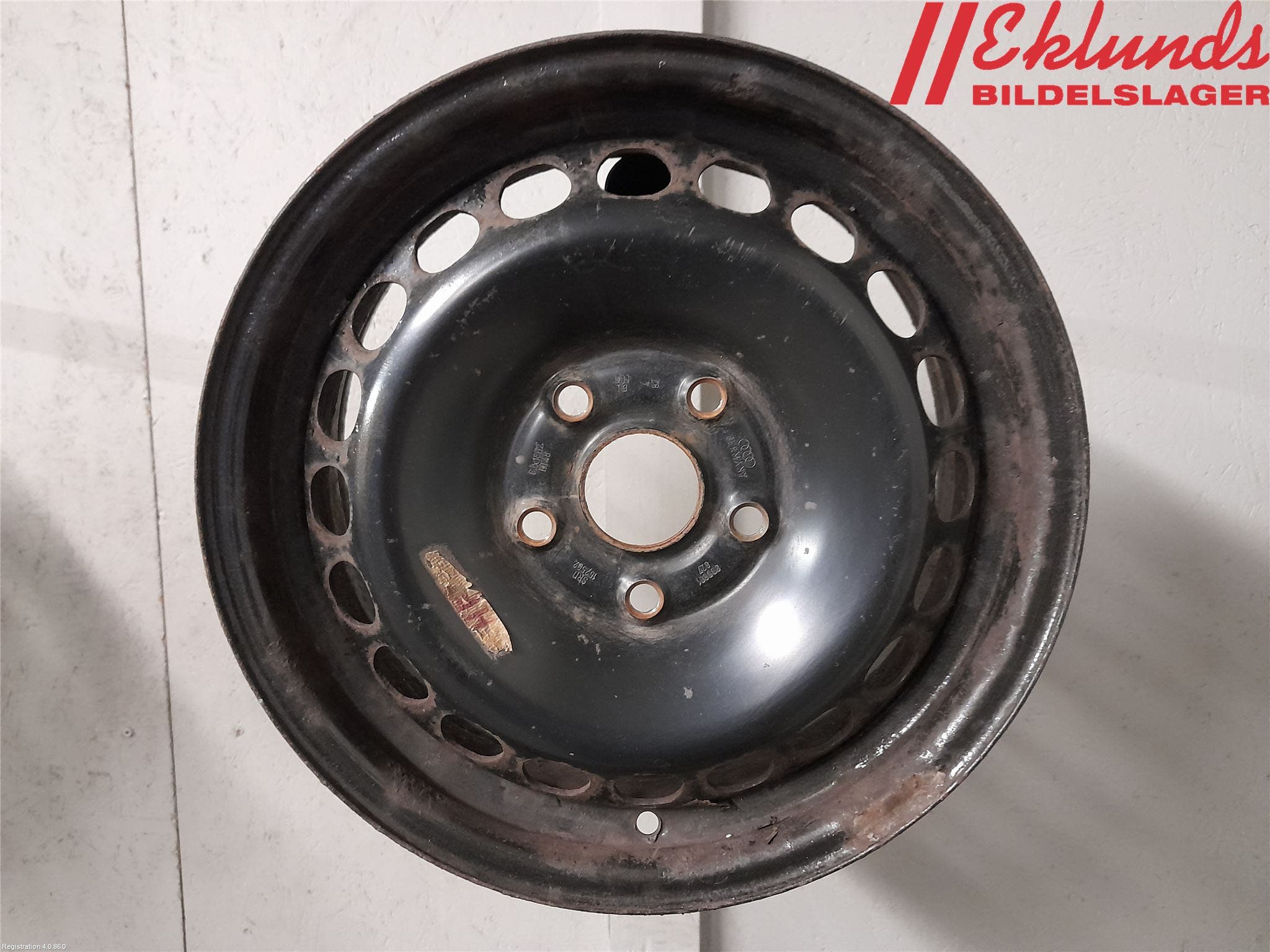 Audi A4/S4 05-07 Fälgsats Plåt