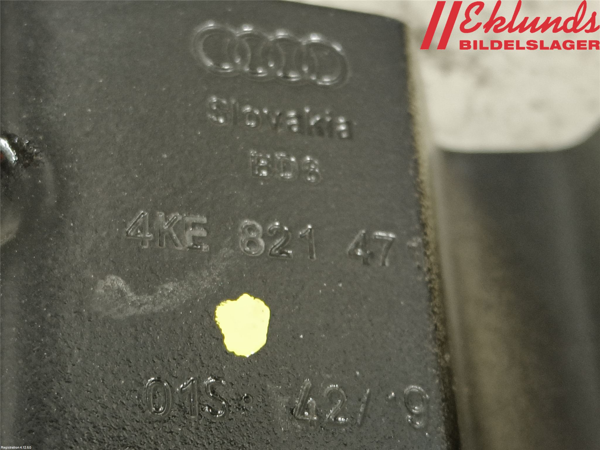 Audi E-TRON, S GE 19- Skärmfäste Fram Vä