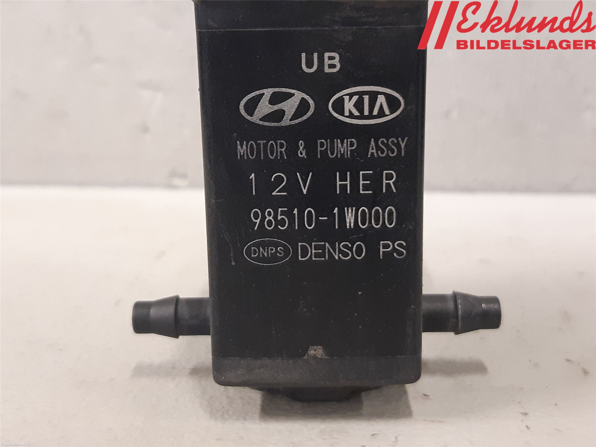 Kia CEED 12-18 Spolarpump Vindruta