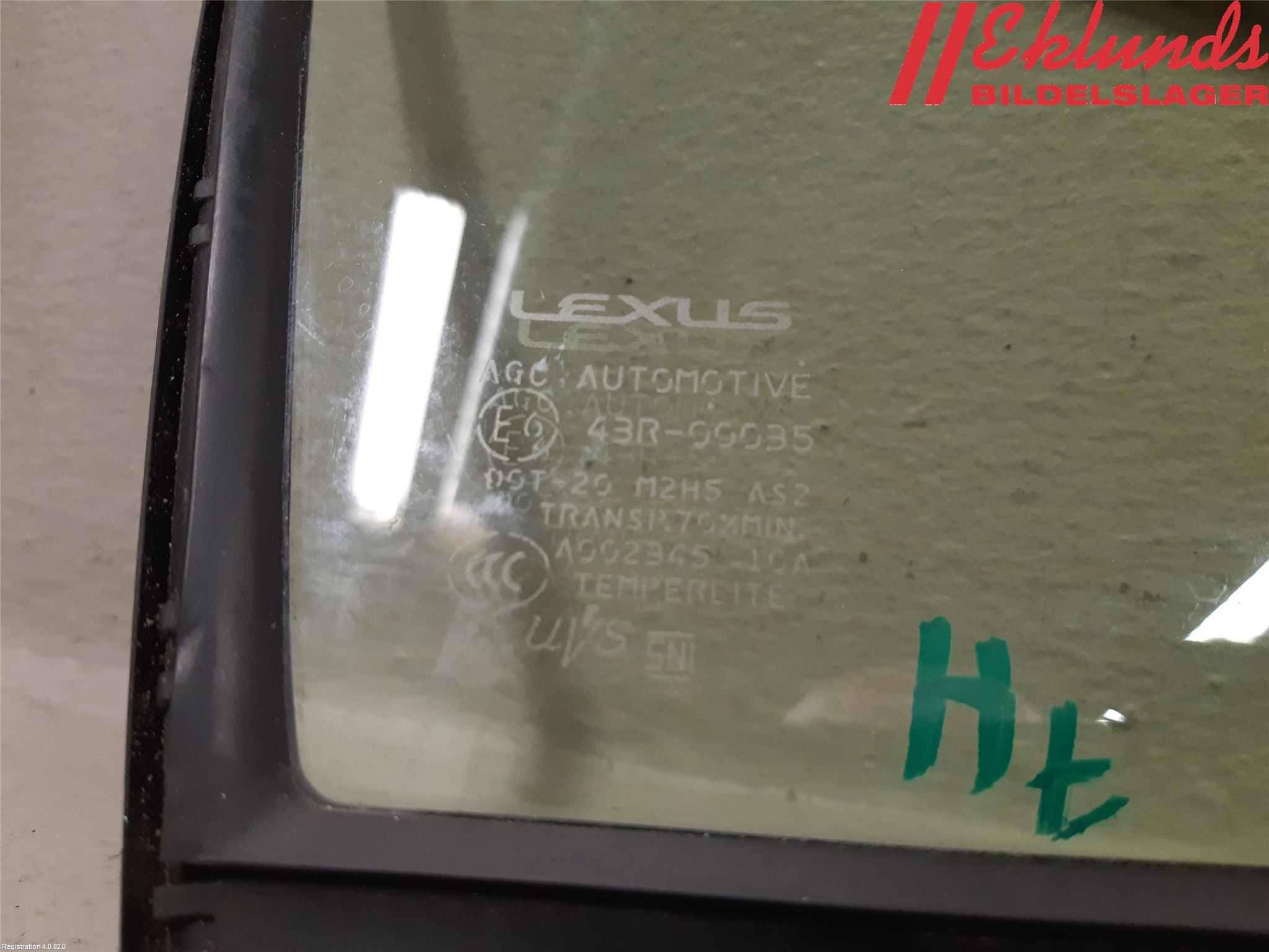 Lexus RX AL20 16-22 Dörruta Fram Lilla Hö