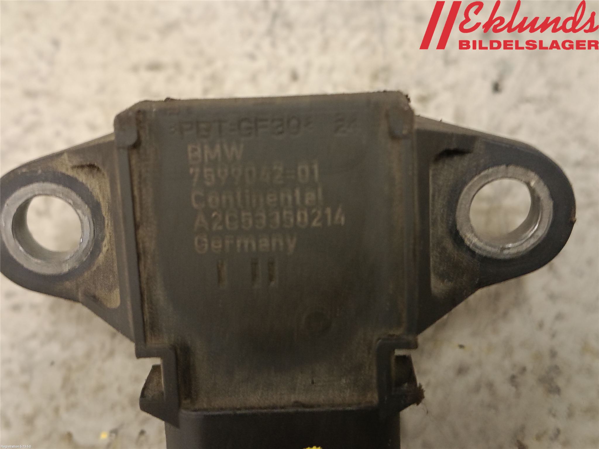 BMW 5 F10/F11/F18 09-17 Givare Temp-Tryck Avgas