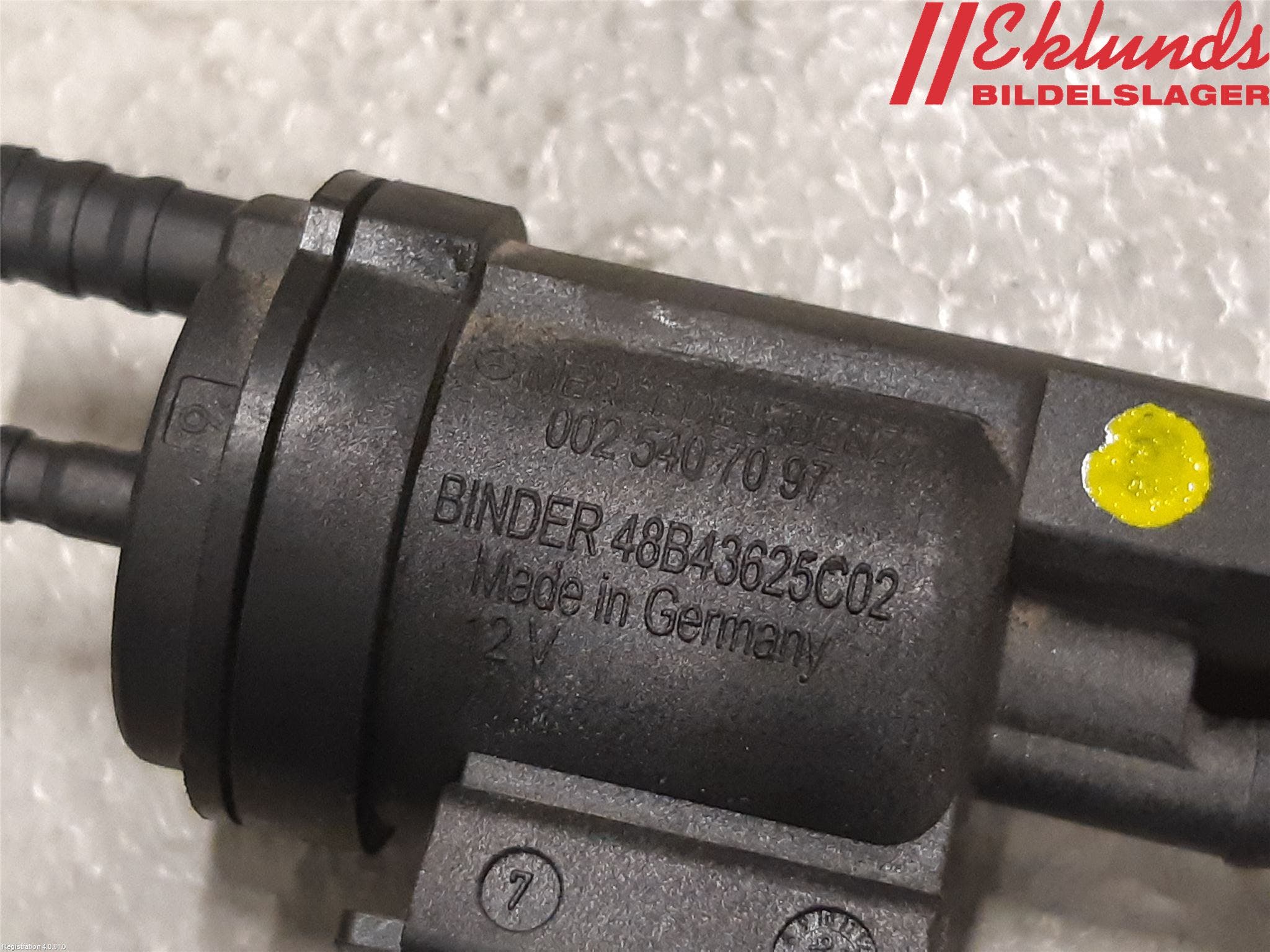 Mercedes-Benz MB CLA-KLASS (C117/X117) 13-19 Vakuumventil