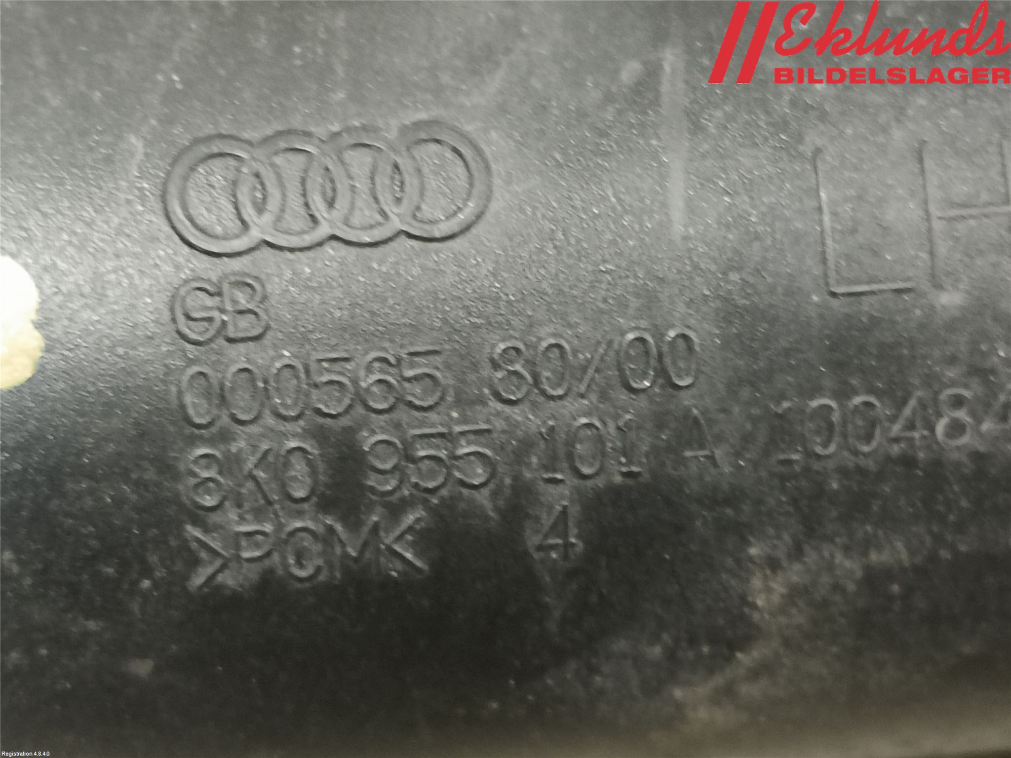 Audi A4/S4 08-11 Spolarmunstycke Strålkastare