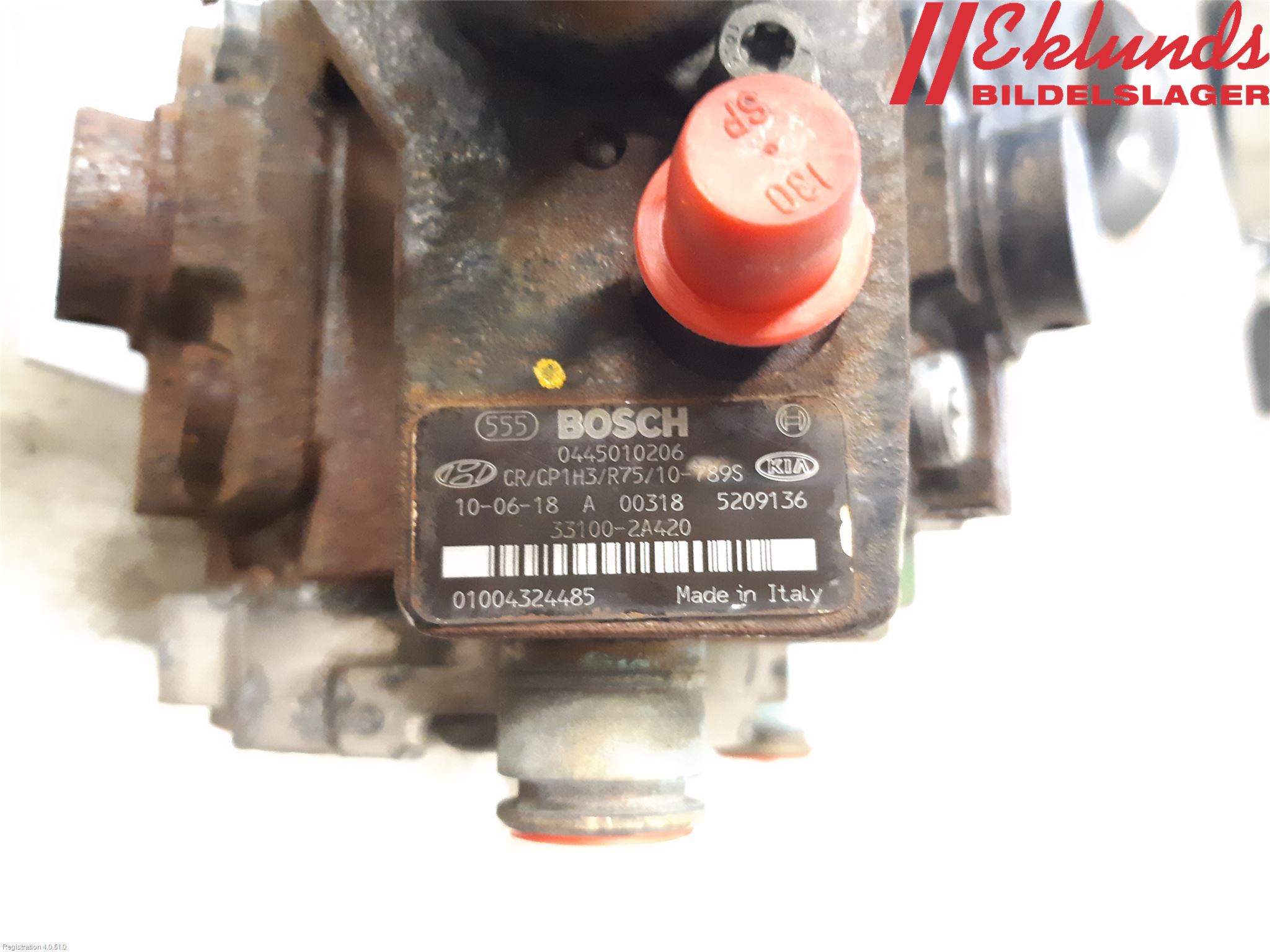 Kia CEED 06-12 Bränsle Insppump Diesel