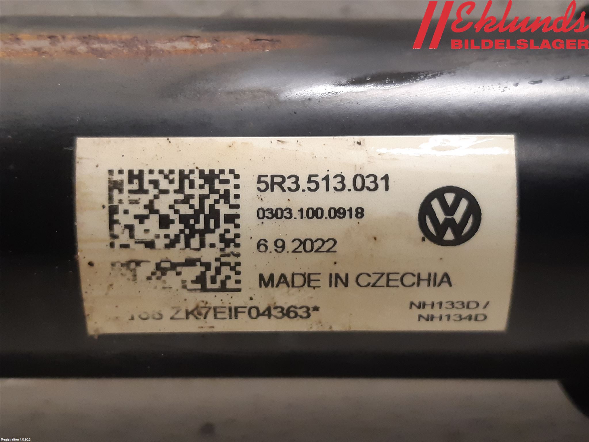 Volkswagen VW CADDY 21- Stötdämpare Bak