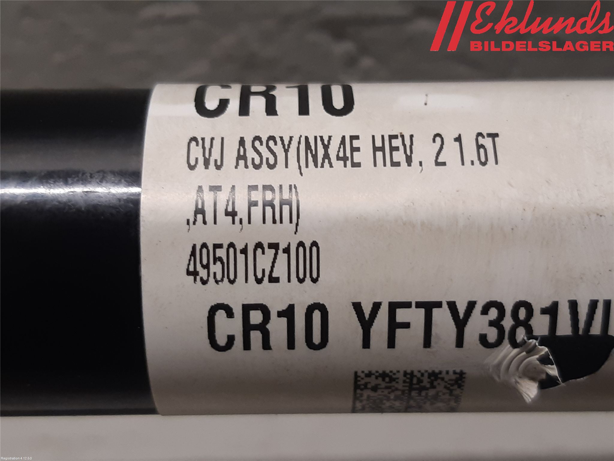 Hyundai TUCSON 05- Drivaxel Fram Höger