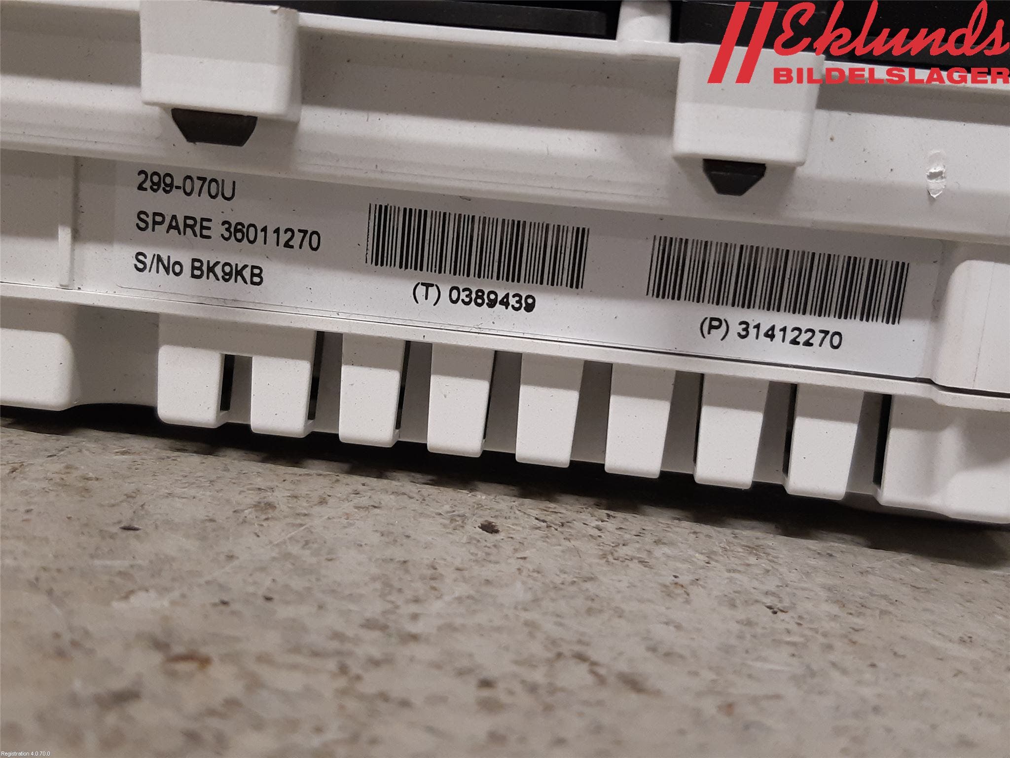 Volvo V40 12-19 Instrument Komb