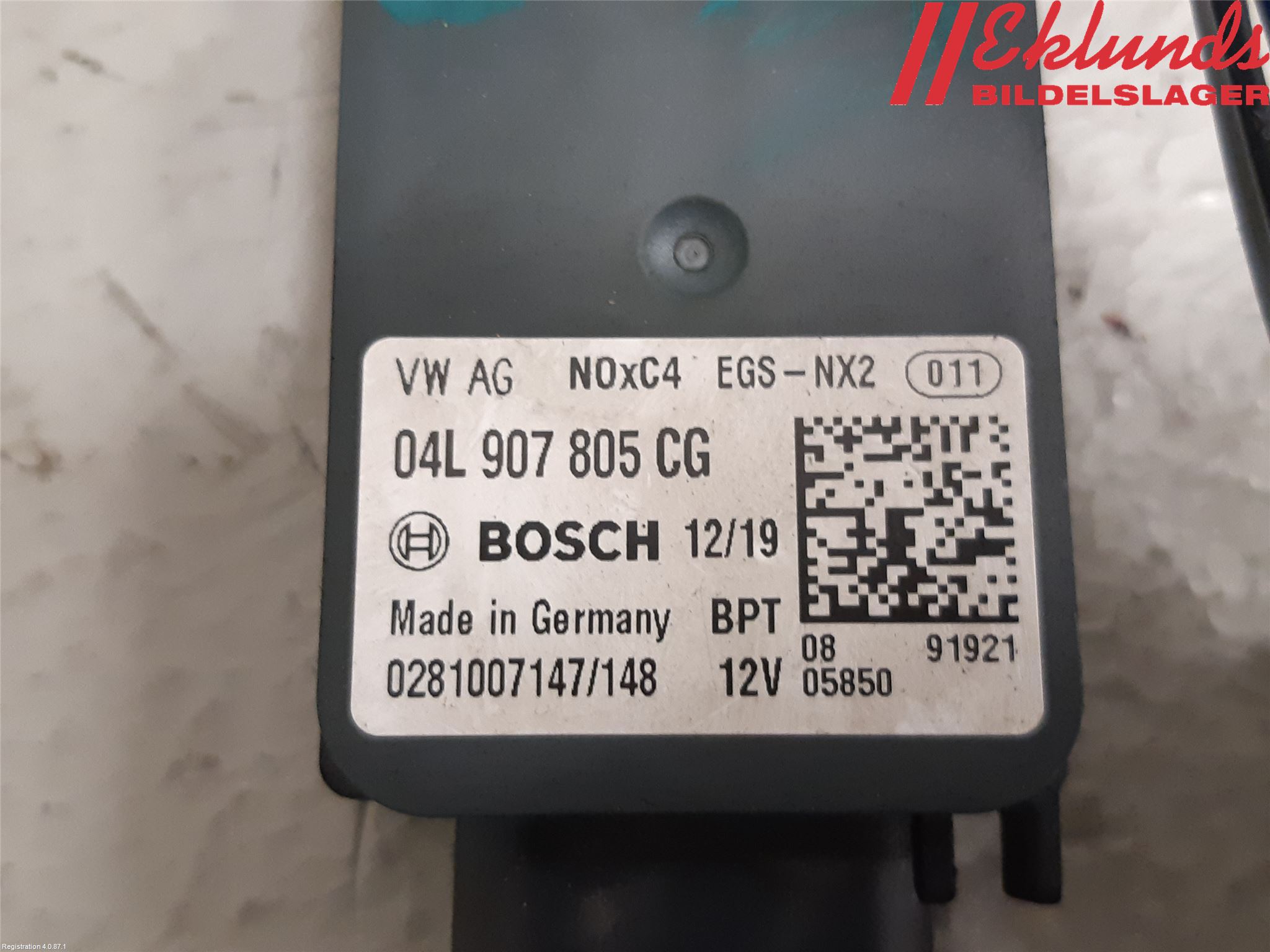 Seat TARRACO 19- Injlambdasond