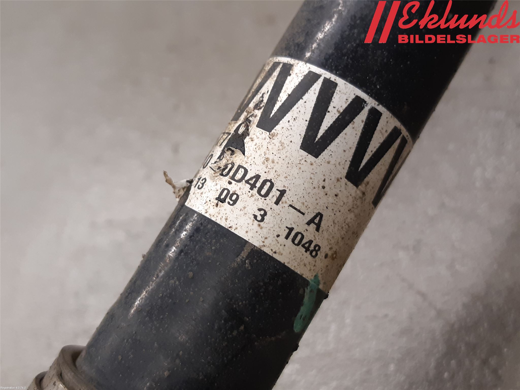 Toyota YARIS XP130 12-14 Drivaxel Fram Höger