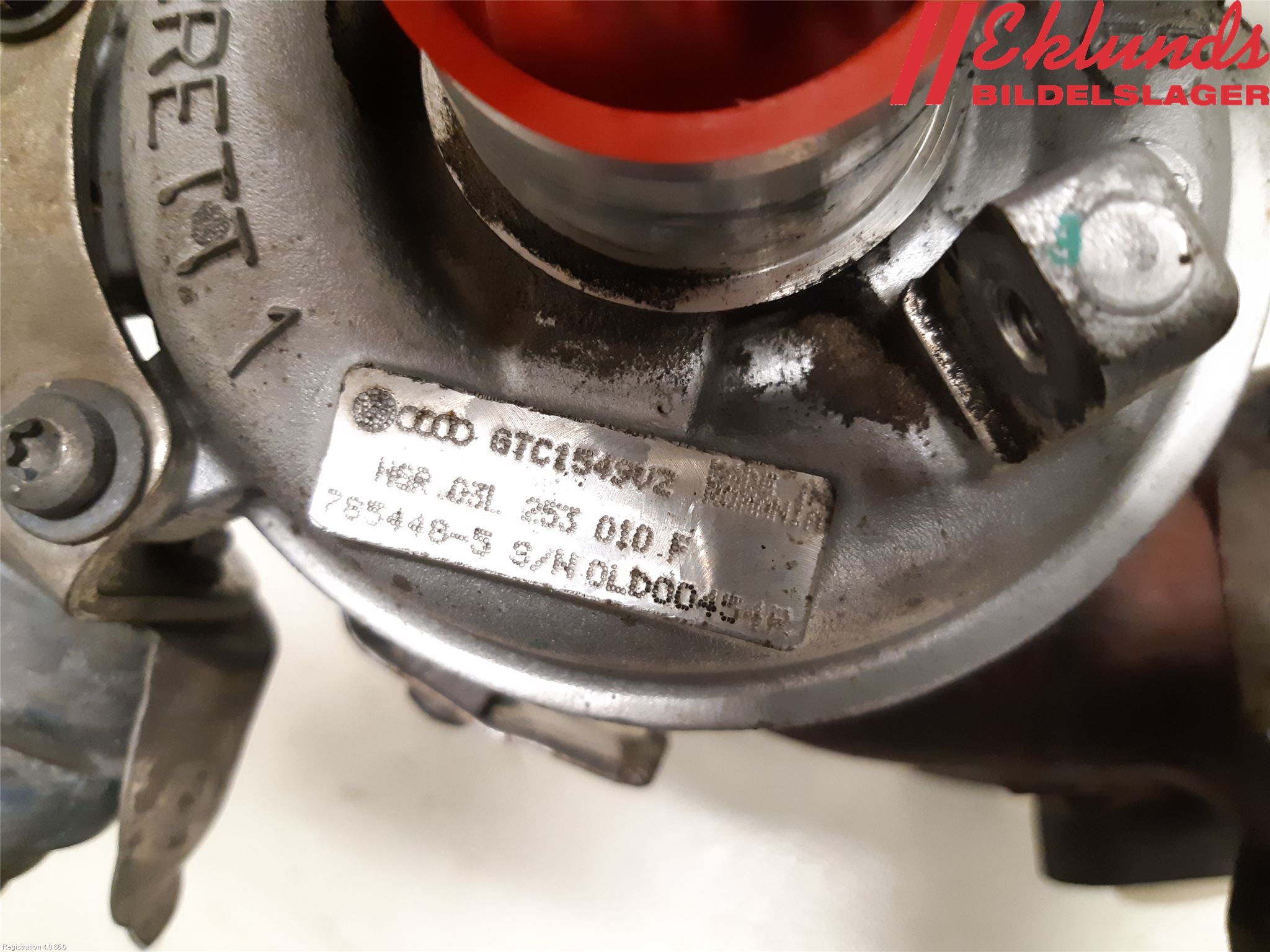 Volkswagen VW PASSAT 11-14 Turboaggregat