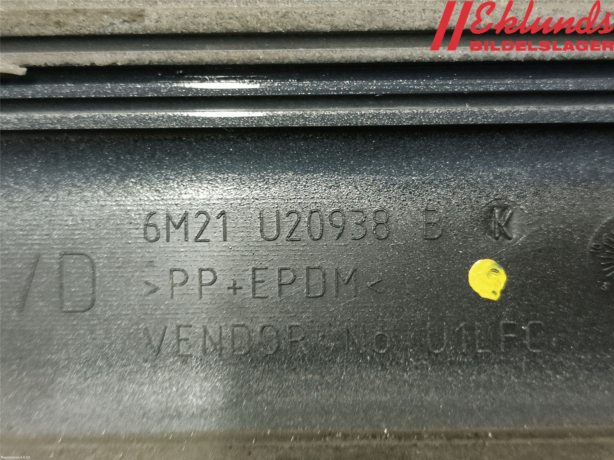 Ford S-MAX 06-15 Dörr Dekorlist Fram Hö