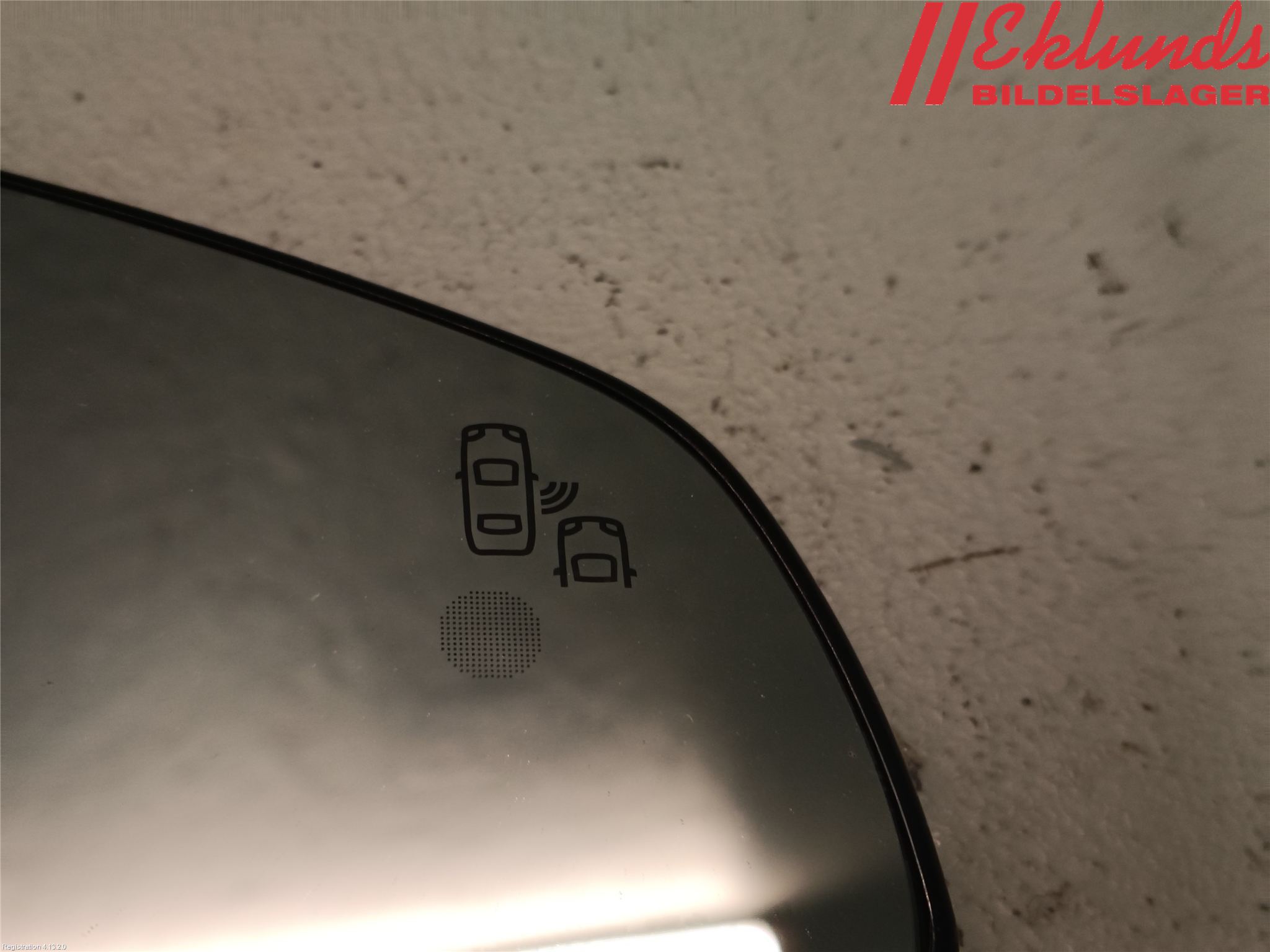 Citroen C5 AIRCROSS 19- Spegelglas Hö