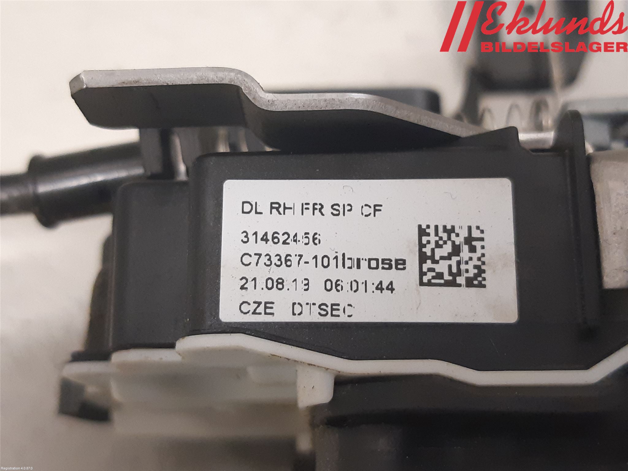 Volvo V60 19- Låskista-Dörrlås