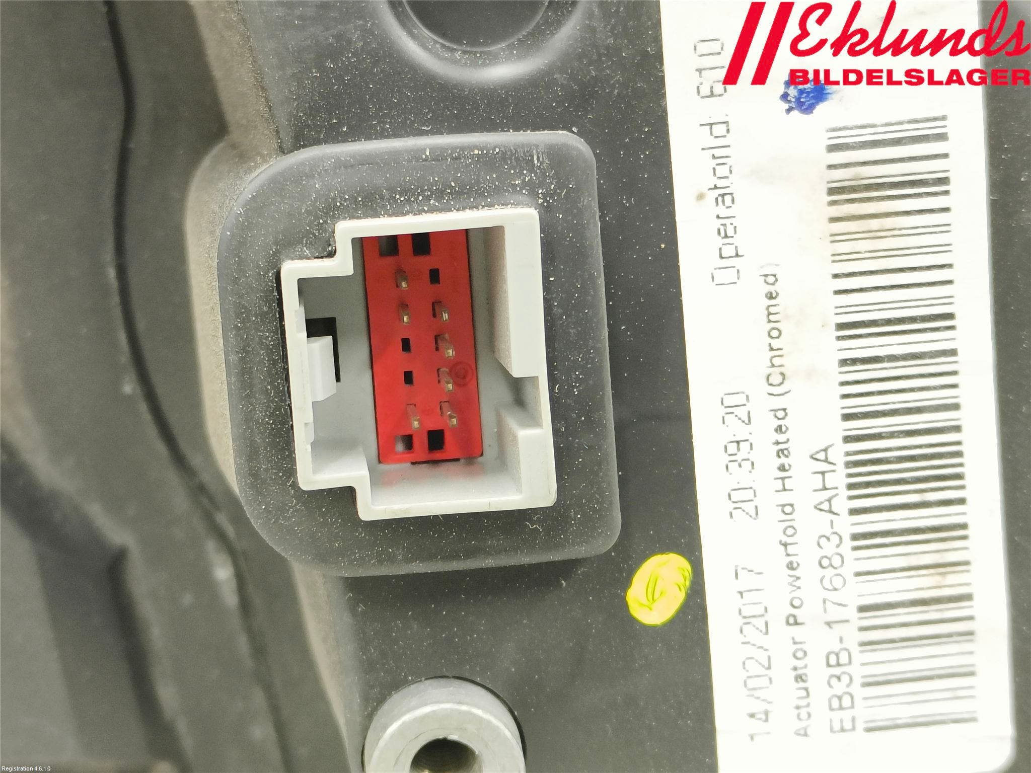 Ford RANGER EU 12-23 Spegel Yttre El Vä