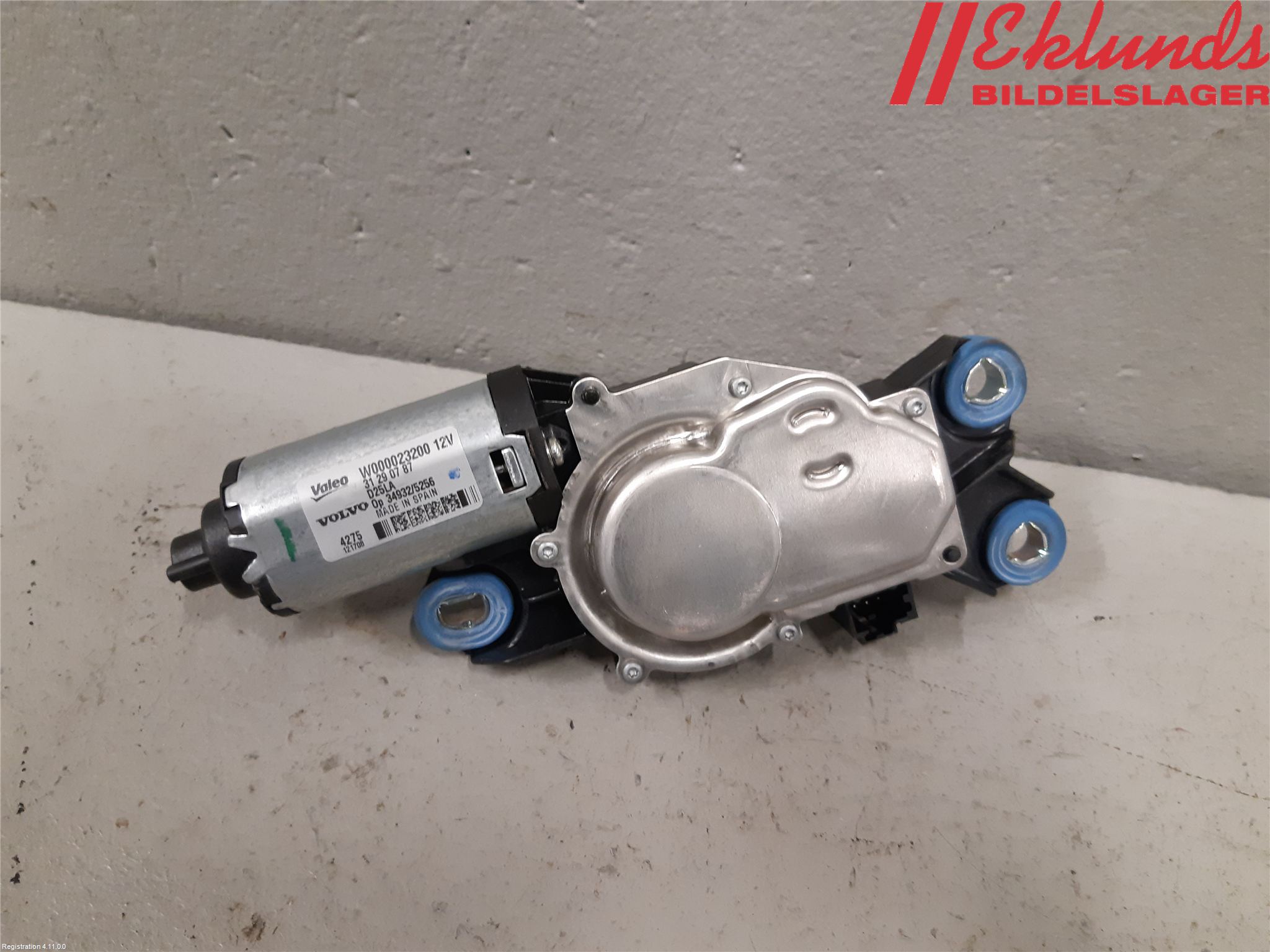 Volvo V70 14-16 Torkarmotor Baklucka