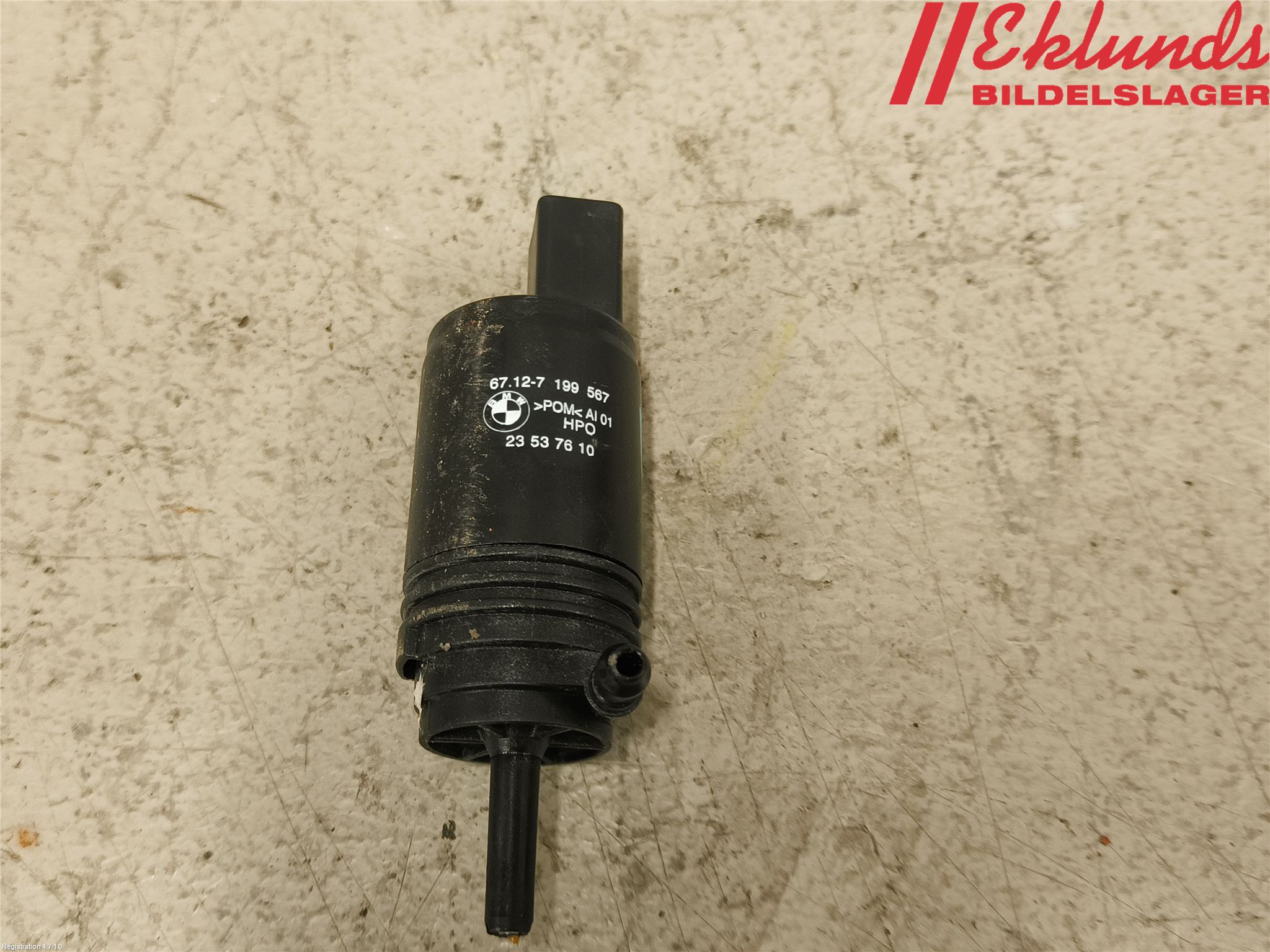 BMW 1 E87/81 5D/3D 03-11 Spolarpump Vindruta