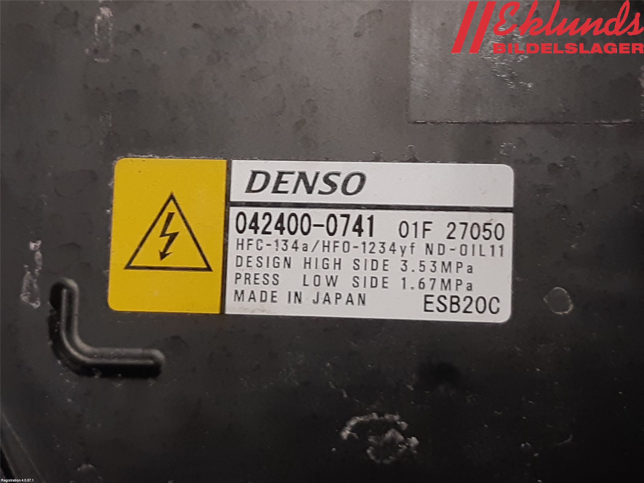 Toyota YARIS CROSS XP21 21- Ac Kompressor