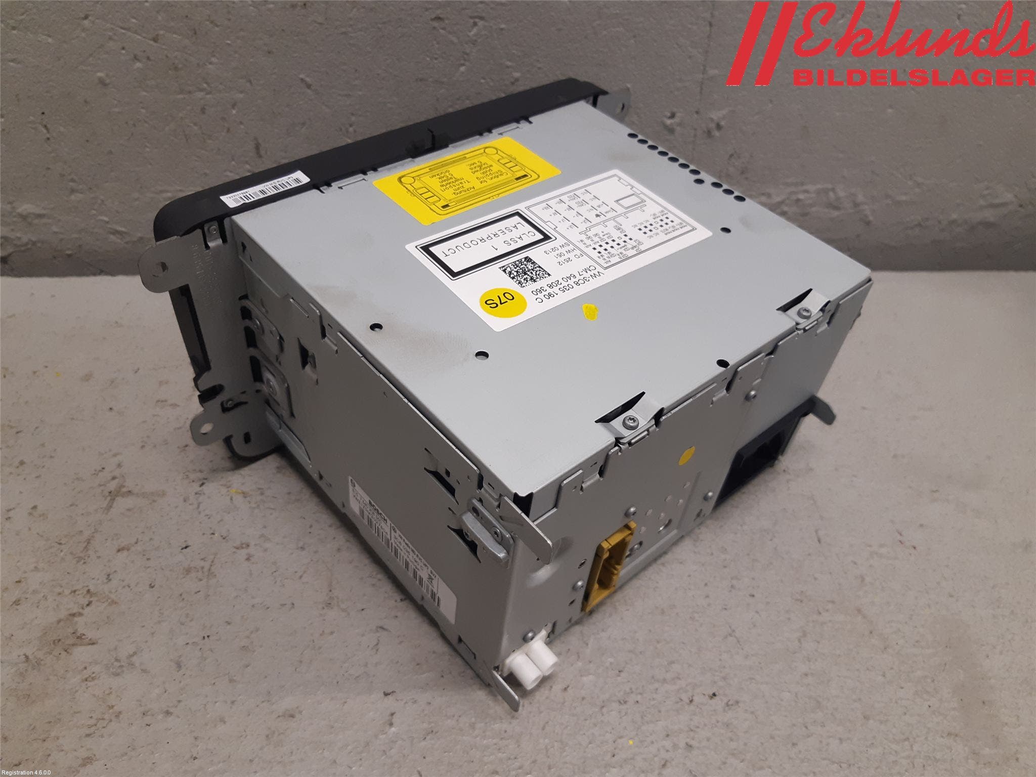 Volkswagen VW GOLF VI 09-13 Cd Radio - Multimediapanel