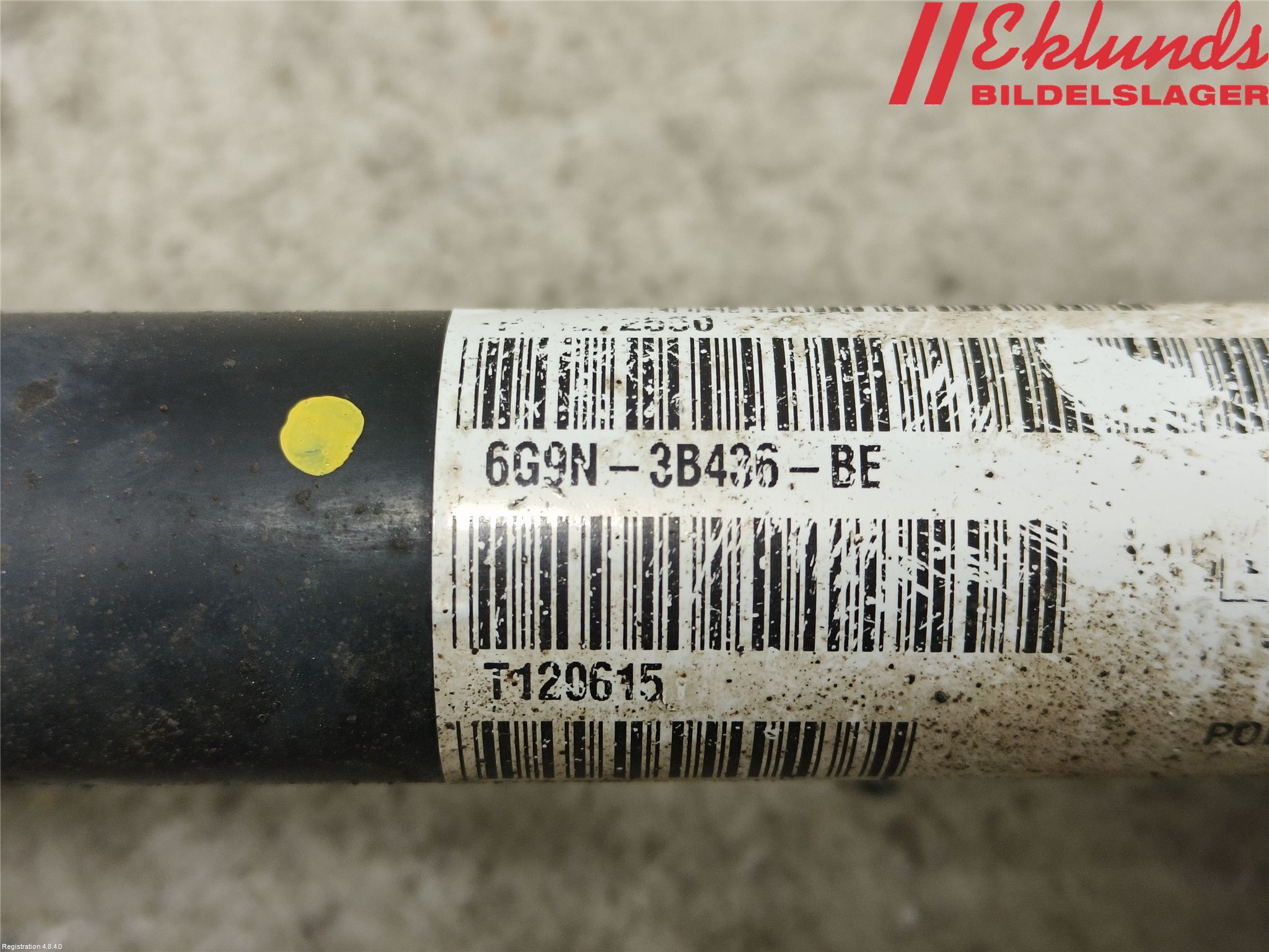 Volvo V70 08-13 Drivaxel Fram Höger