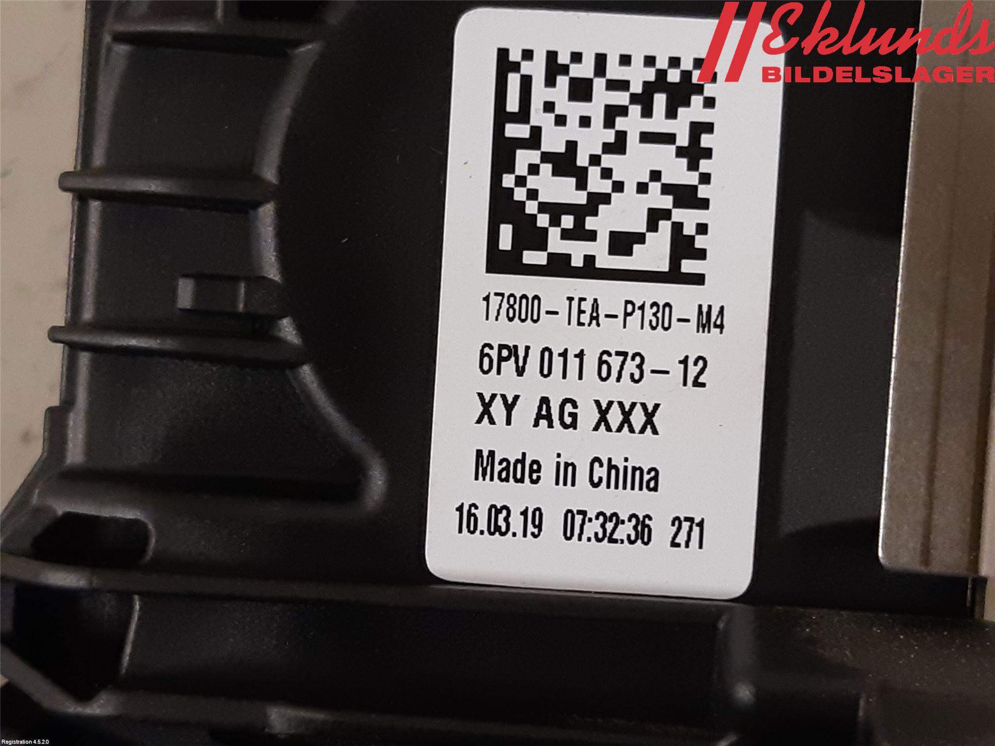 Honda CIVIC 17-22 Gaspedal