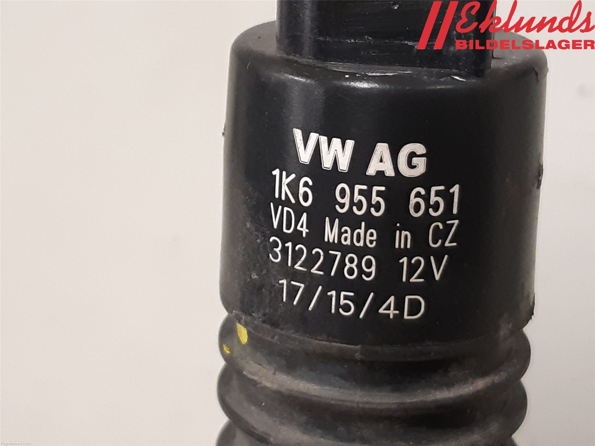 Volkswagen VW PASSAT 15-19 Spolarpump Vindruta