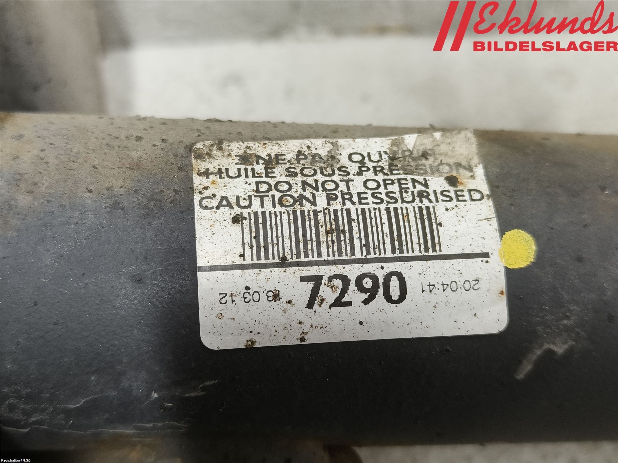 Peugeot 208 12-15 Fjäderben Fram Vänster