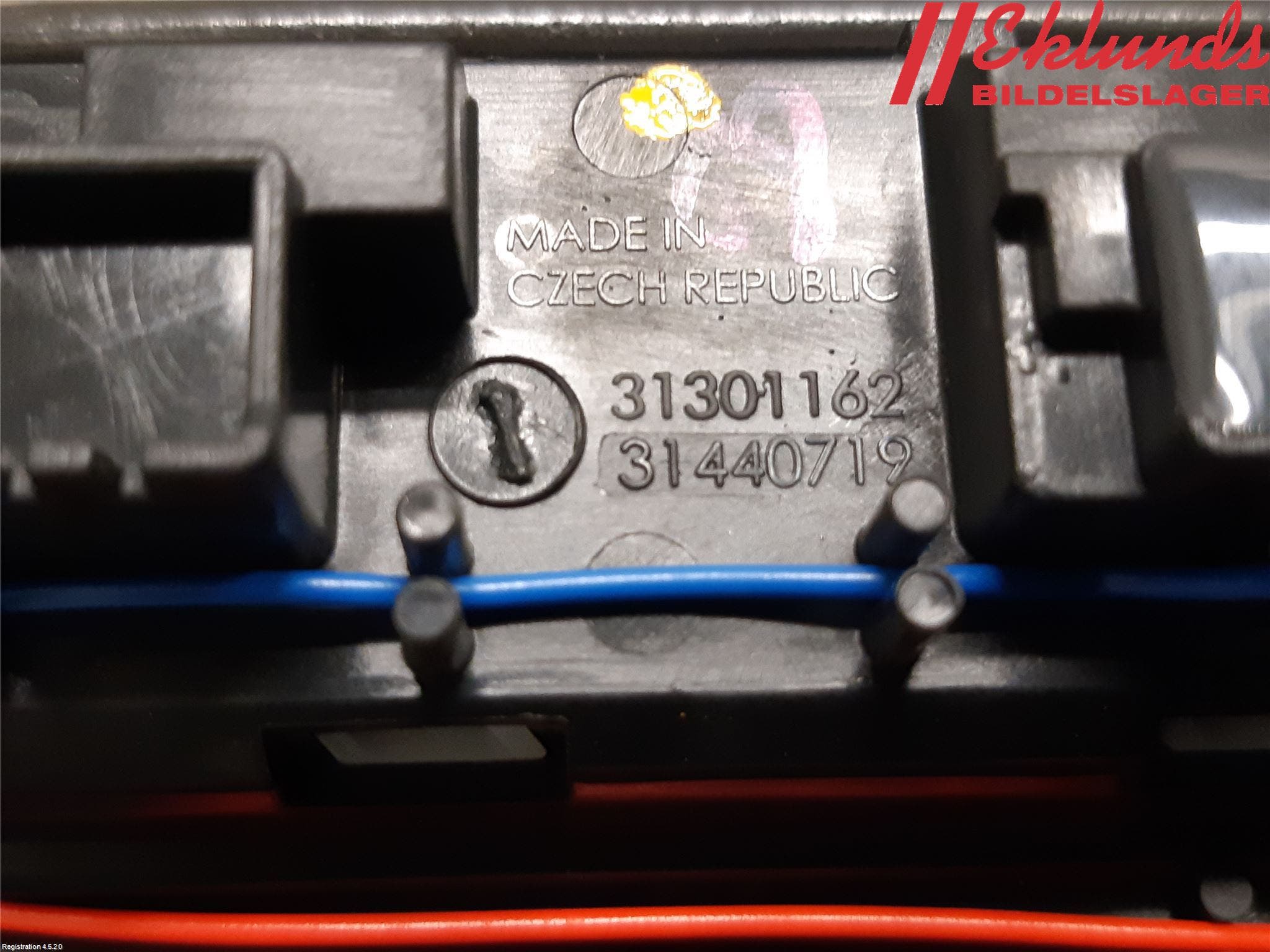 Volvo V70 14-16 Bakluckehandtag