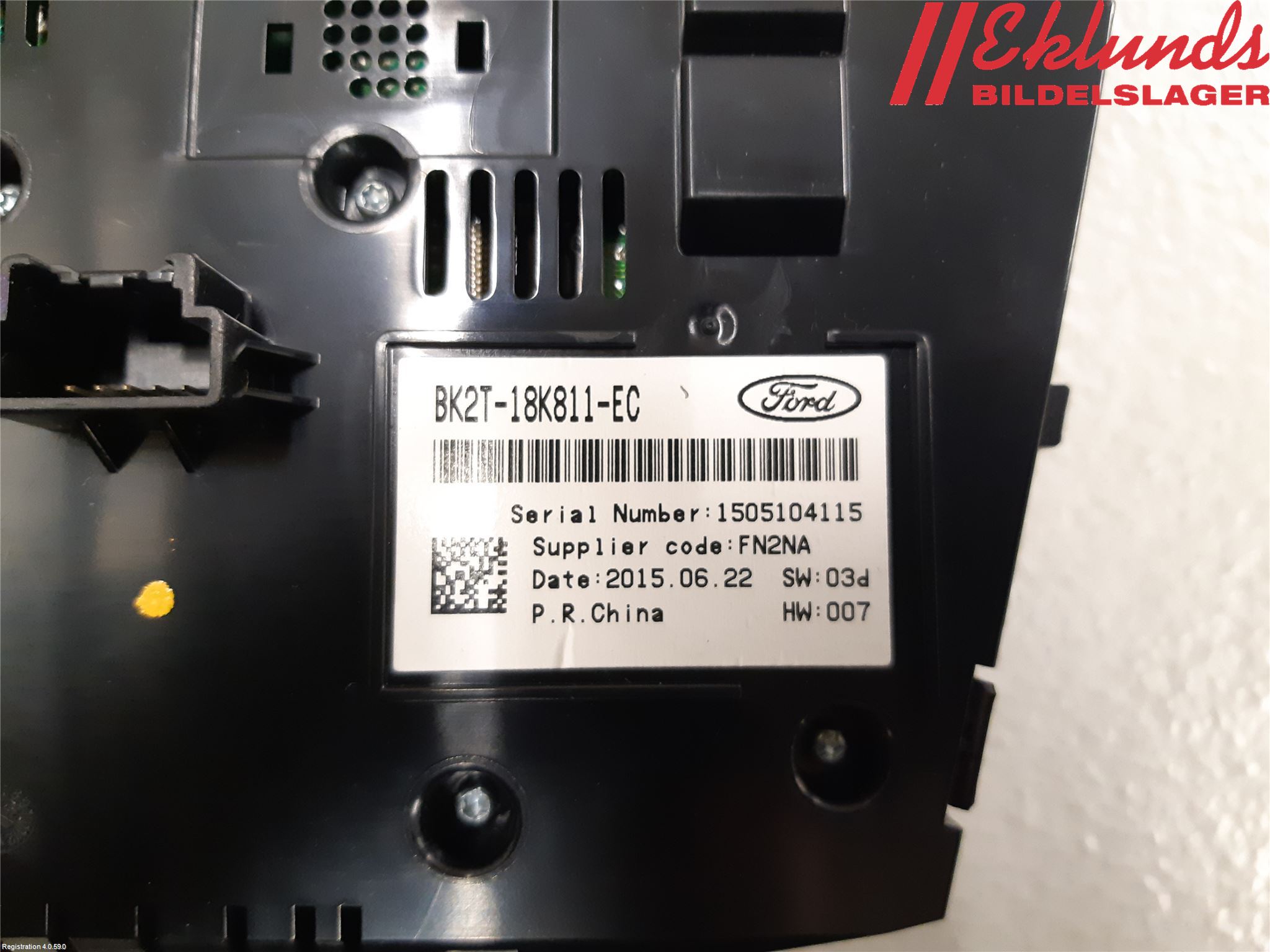 Ford TRANSIT/TOURNEO CUSTOM 13-24 Cd Radio - Multimediapanel