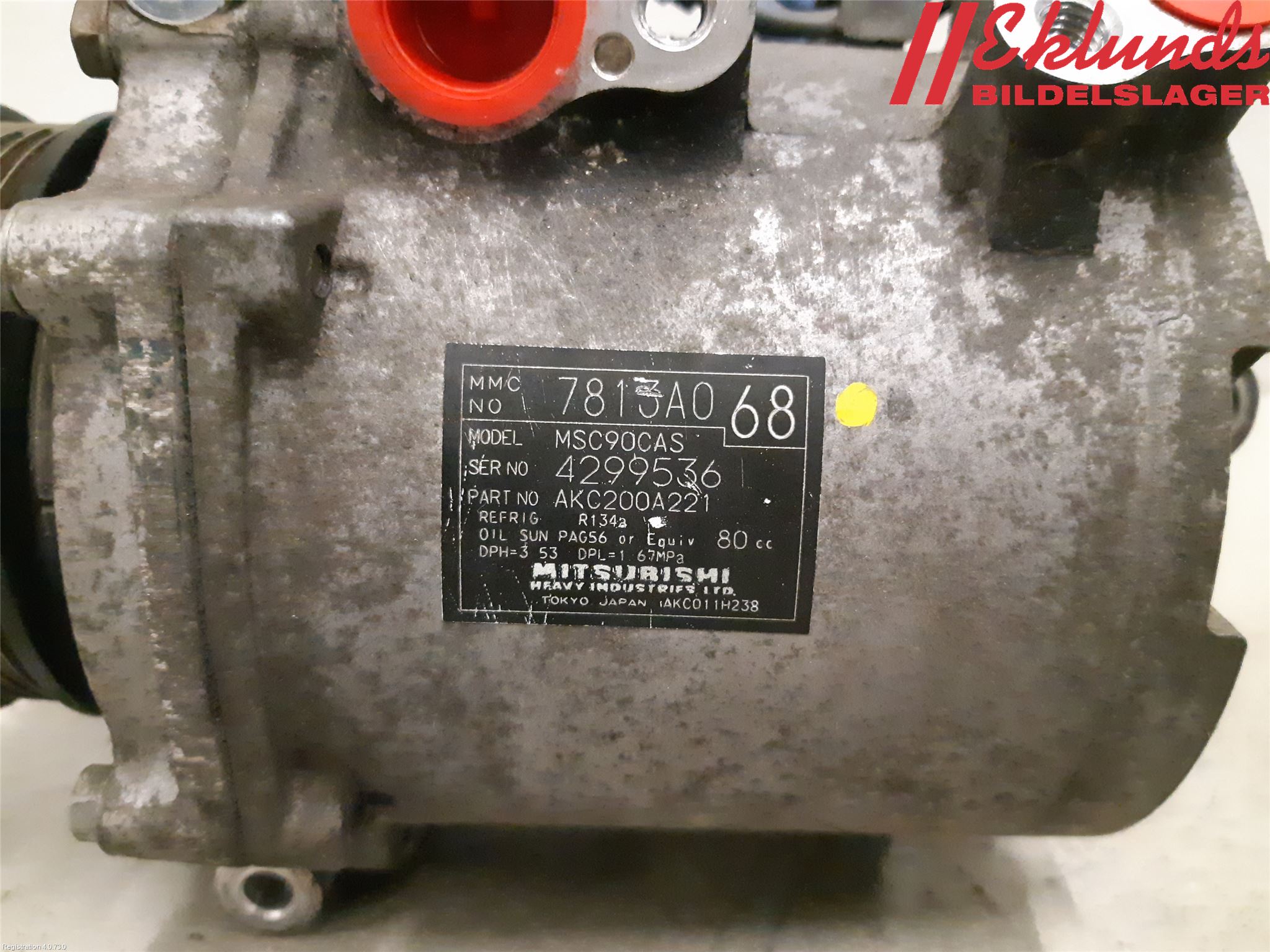 Mitsubishi LANCER 07-14 Ac Kompressor