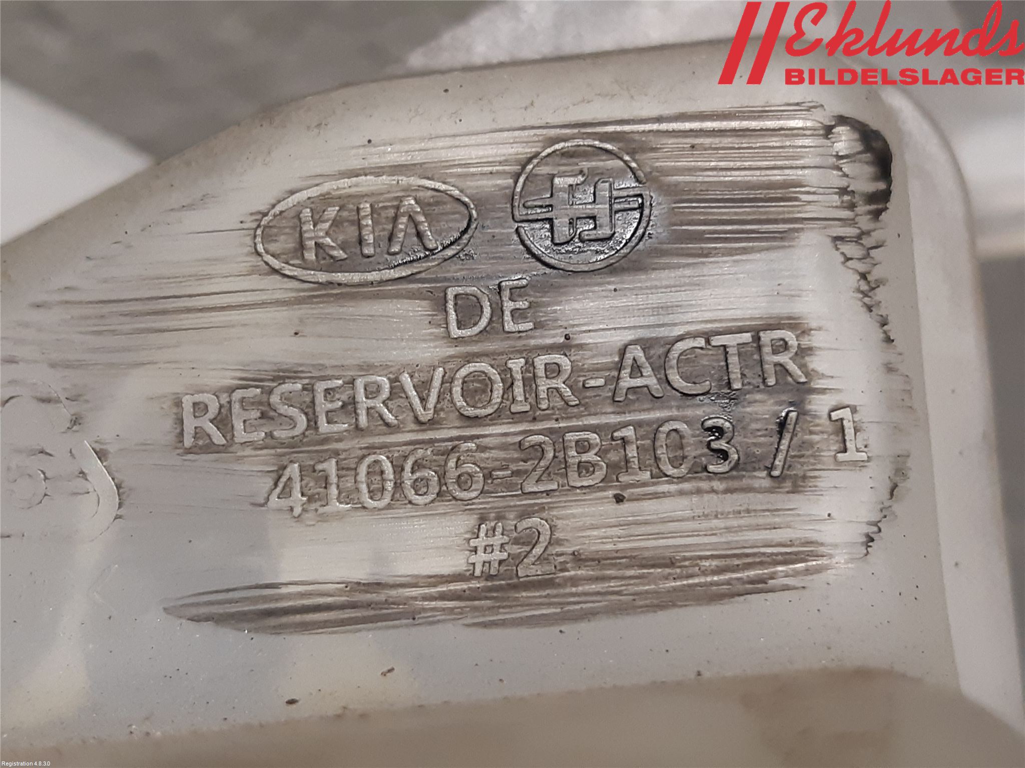 Kia NIRO (DE) 17-22 Bromsvätskebehållare