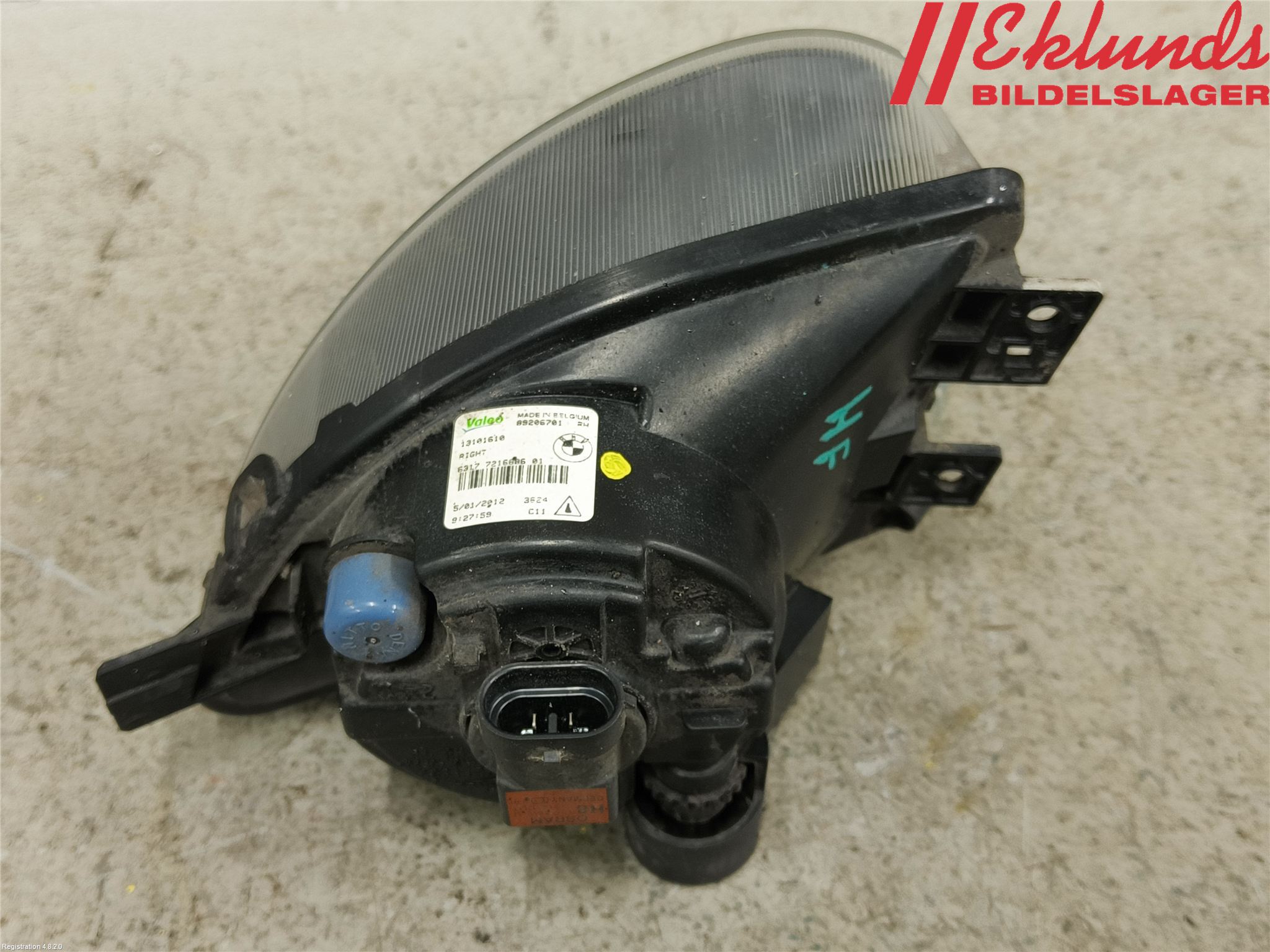 BMW 5 F10/F11/F18 09-17 Dimljus-Varselljus Fram