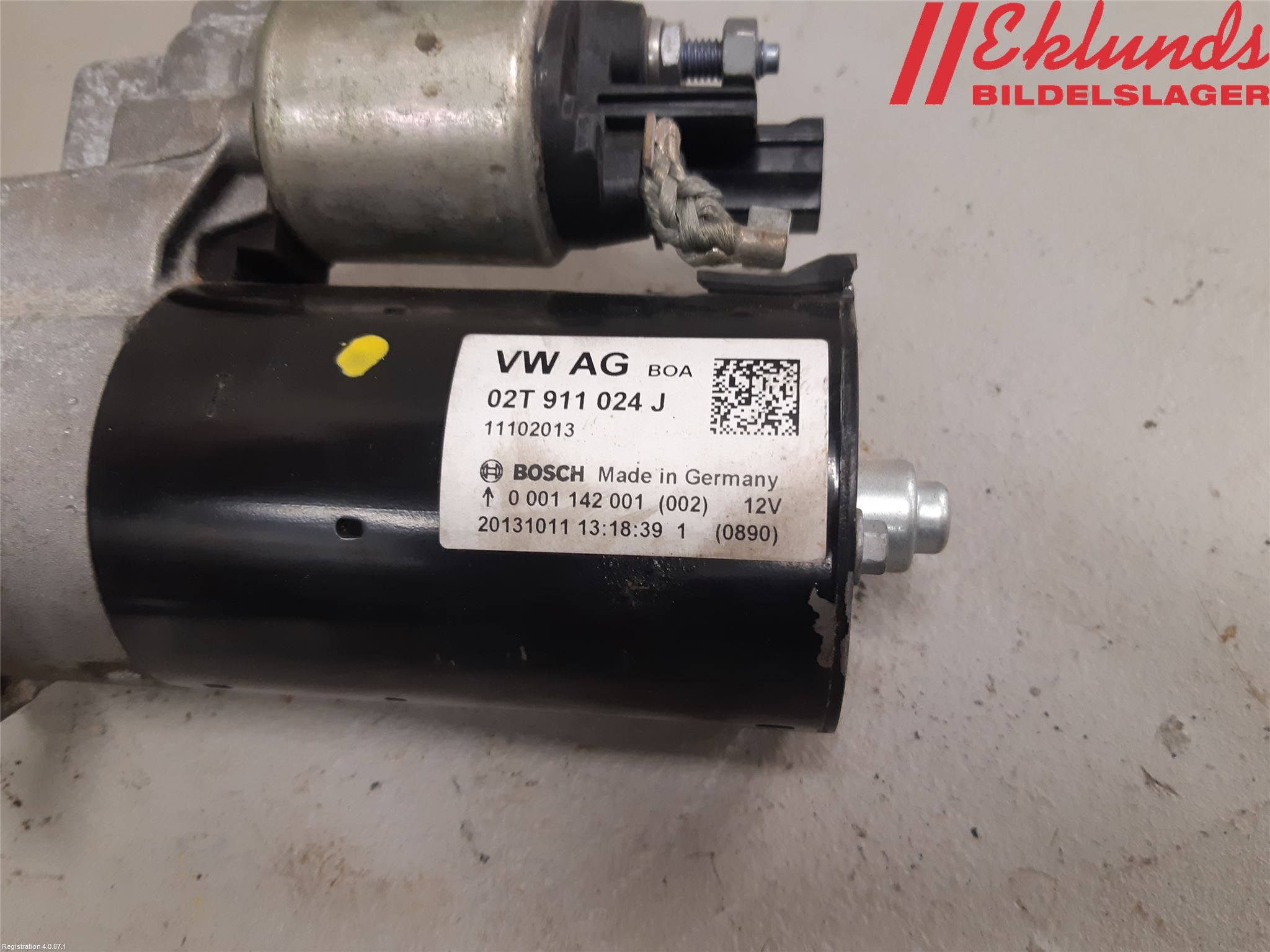 Skoda FABIA 07-14 Startmotor