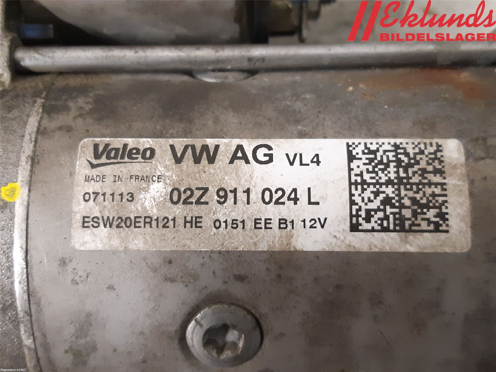 Skoda OCTAVIA (5E) 13-20 Startmotor Diesel