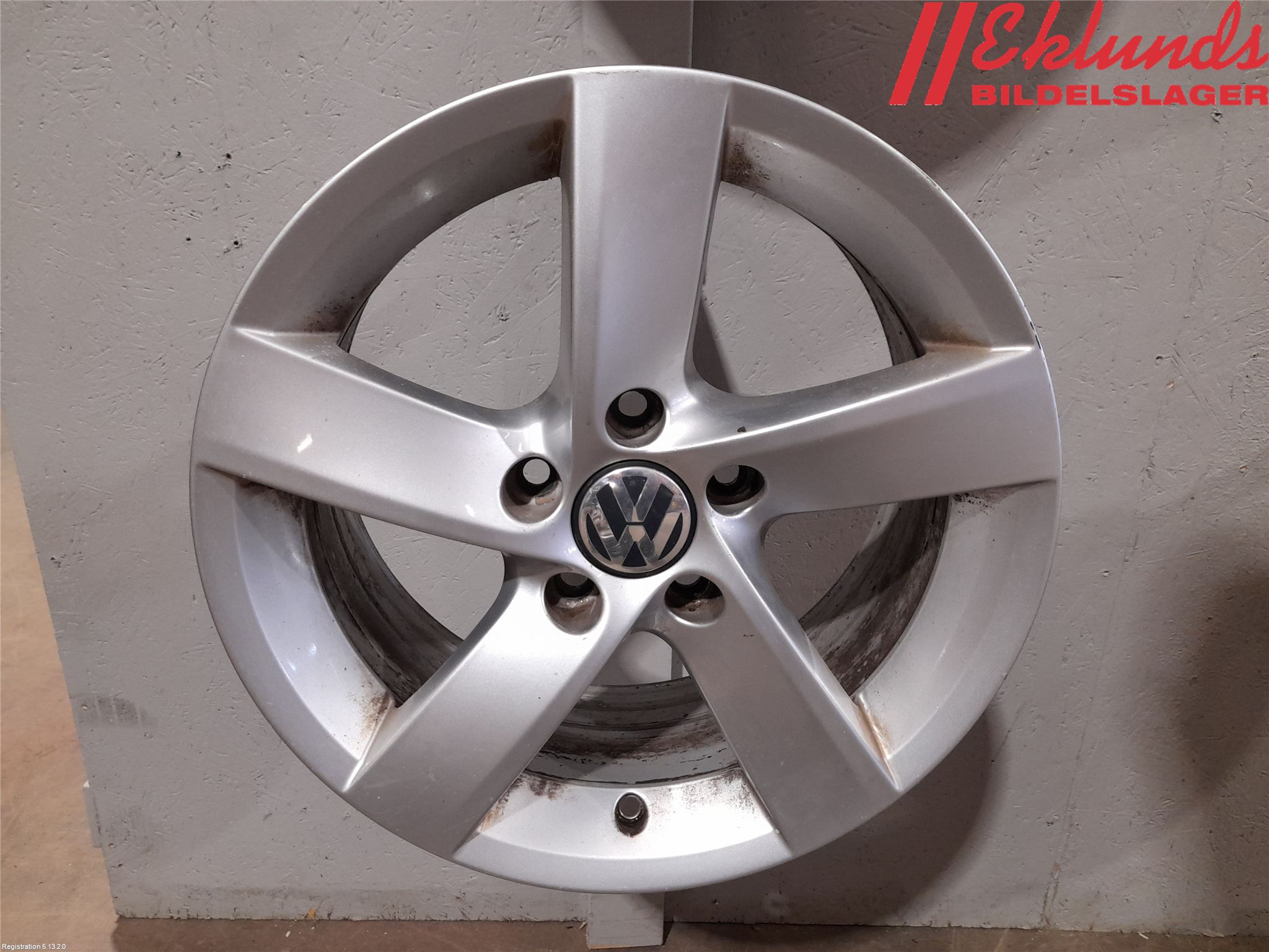 Volkswagen VW PASSAT 11-14 Fälgsats Aluminium